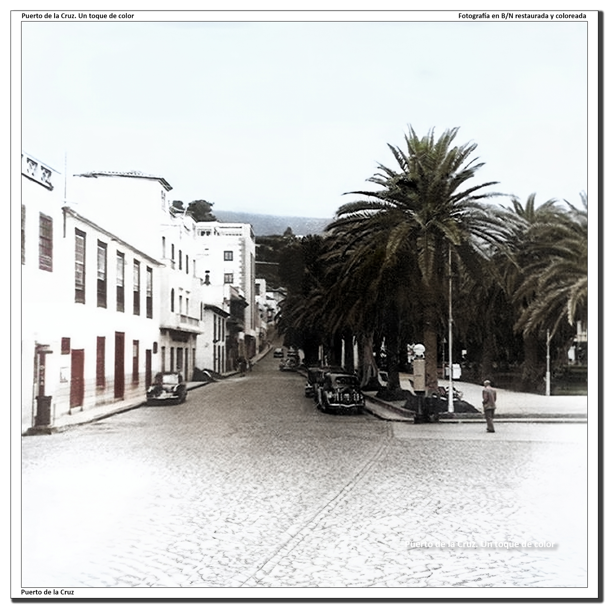 Costado este de la plaza del Charco – 1950