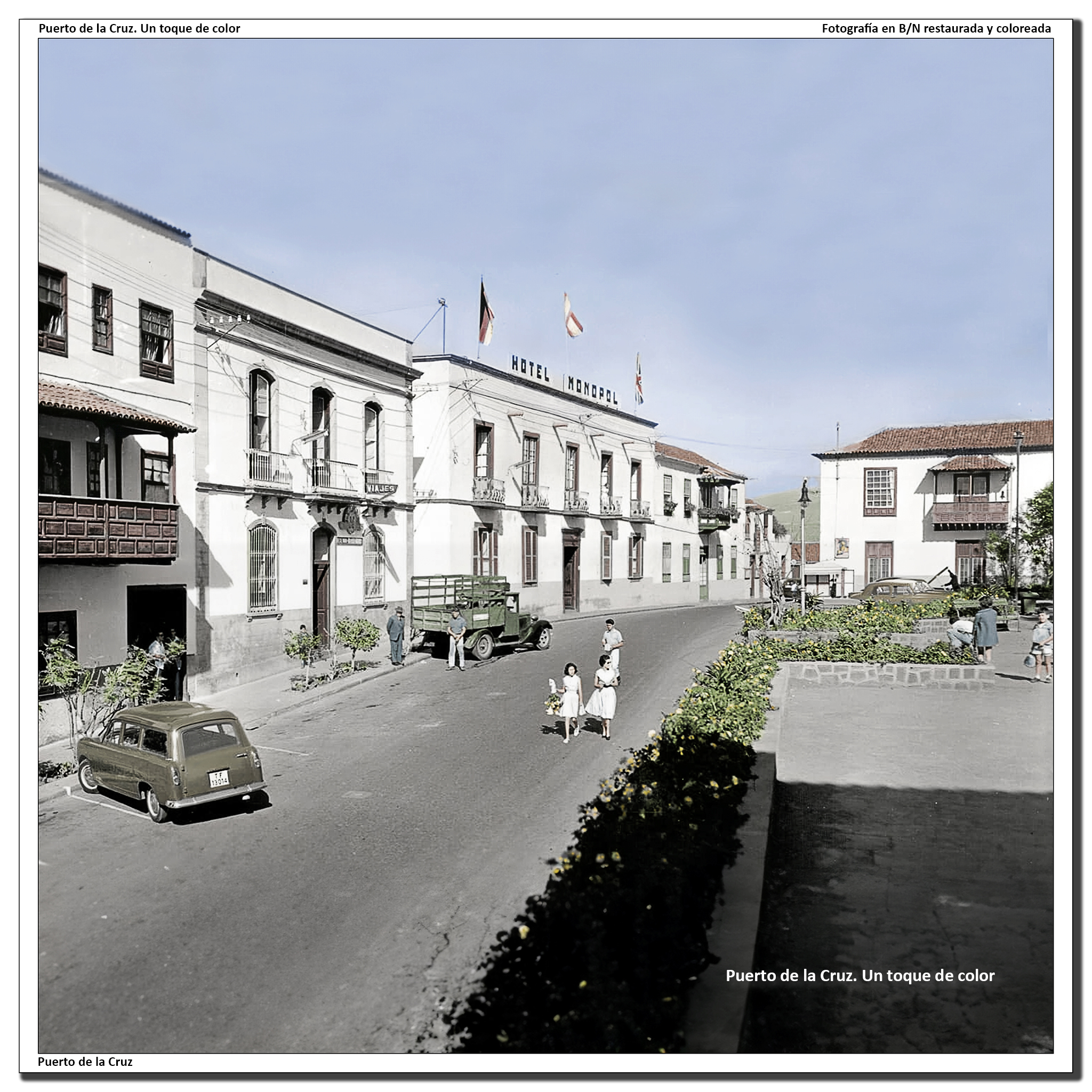 Calle Quintana y hotel Monopol – 1959