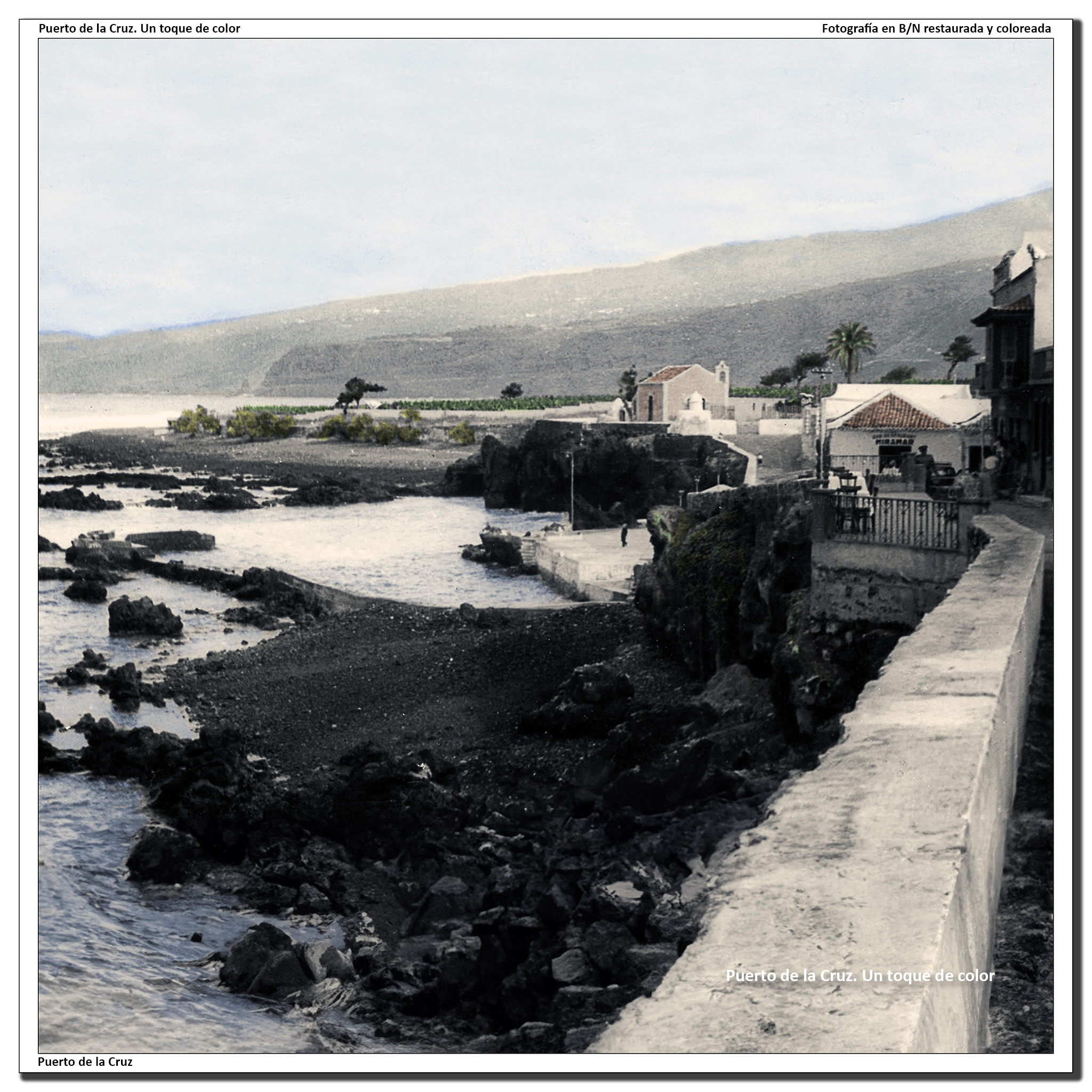 Bajío de san Telmo y Llanos de Martiánez – 1950