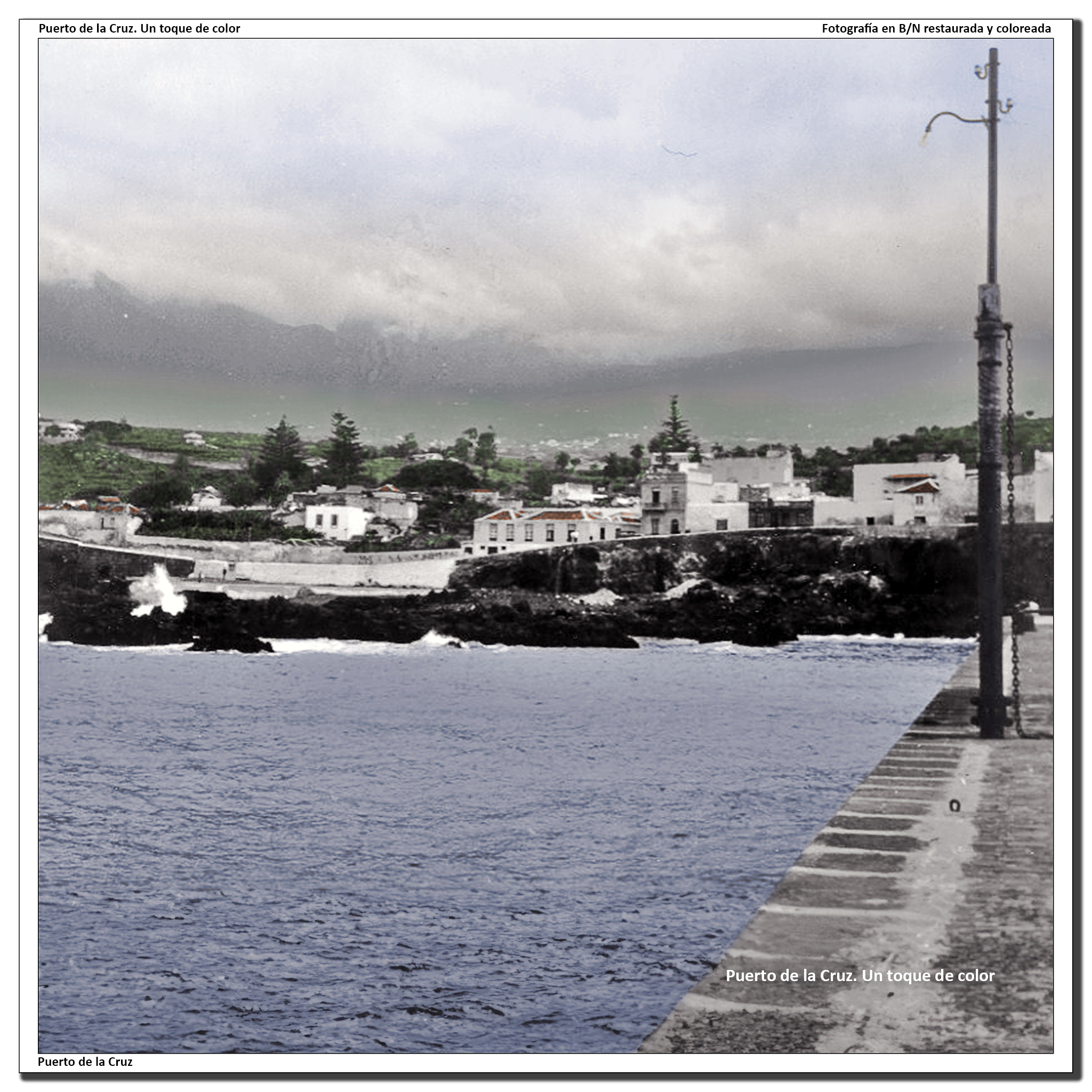 Paseo de san Telmo desde El Penitente – 1950