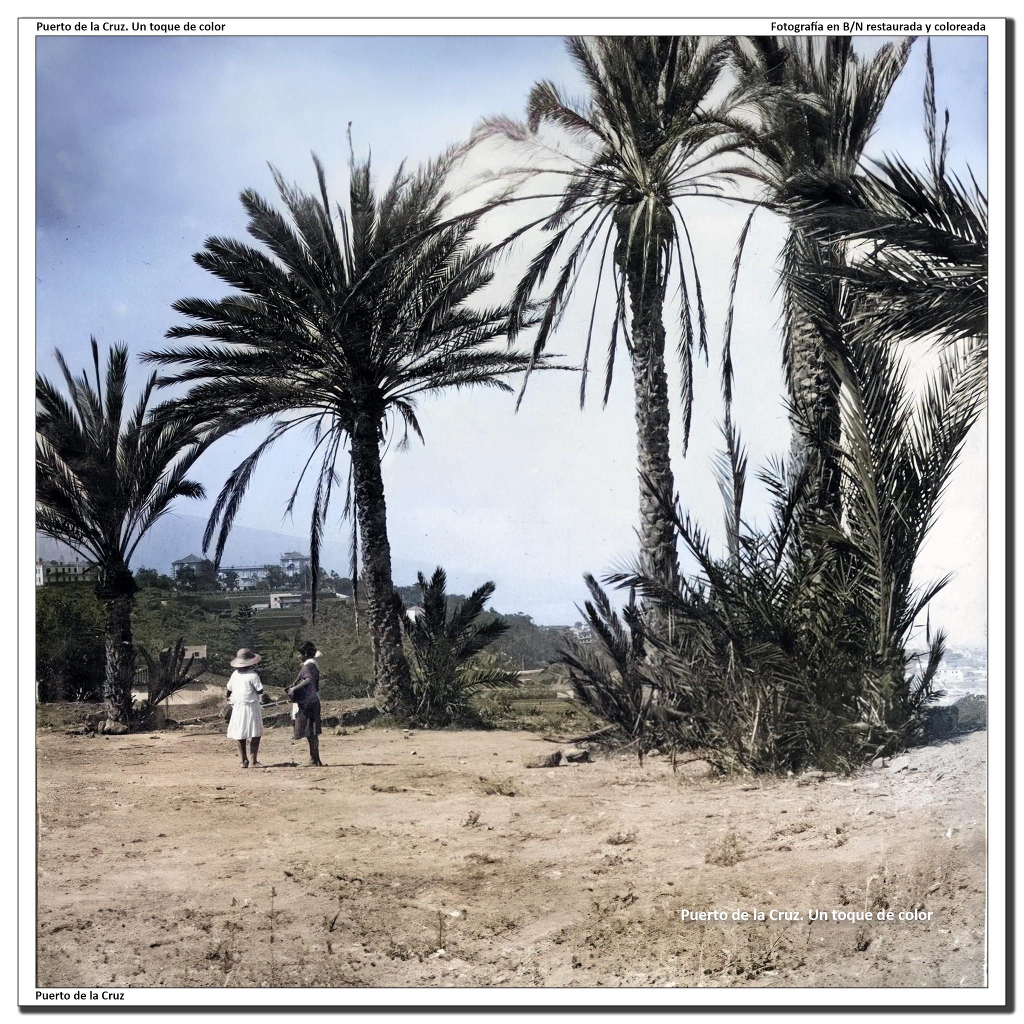 Hotel Taoro visto desde La Paz – 1930