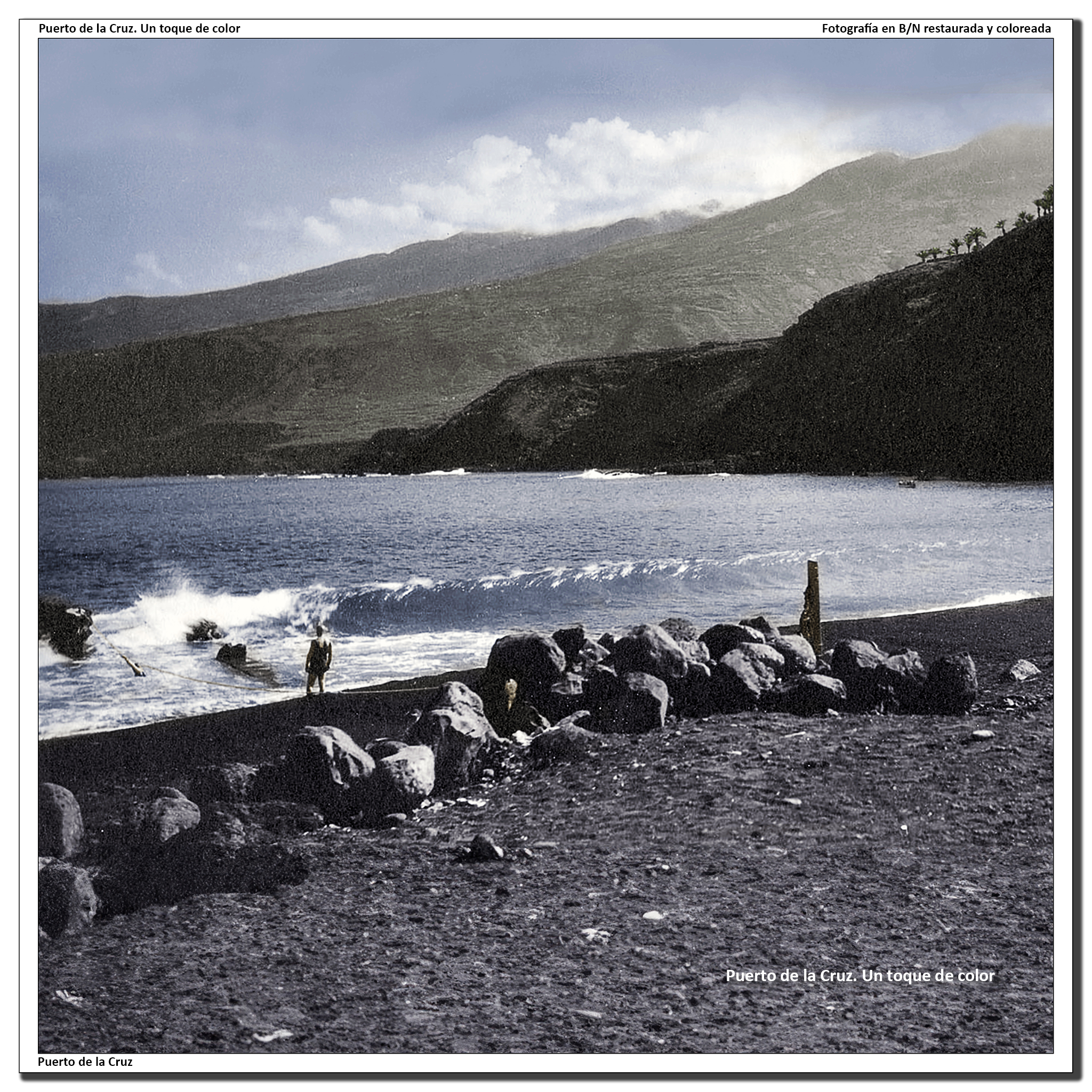 Playa Martiánez y Charco de la soga – 1928