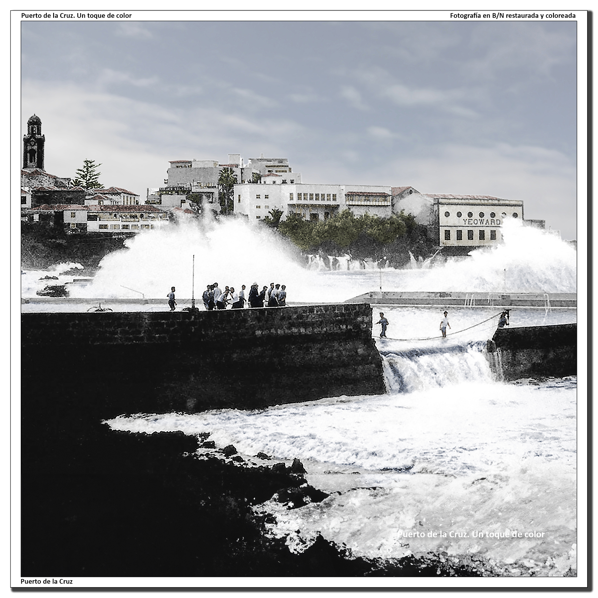 Piscinas de San Telmo y Temporal marítimo – 1966