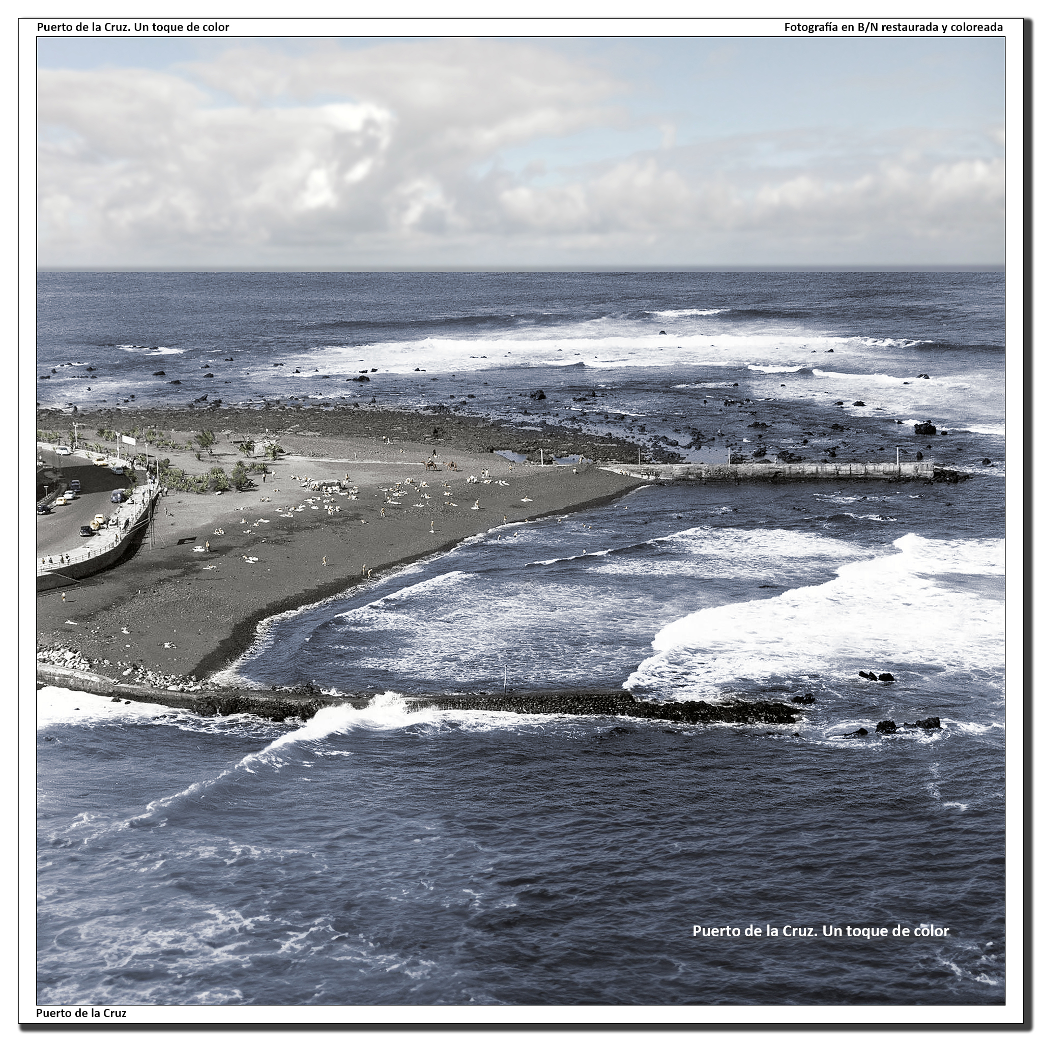 Playa Martiánez – 1964