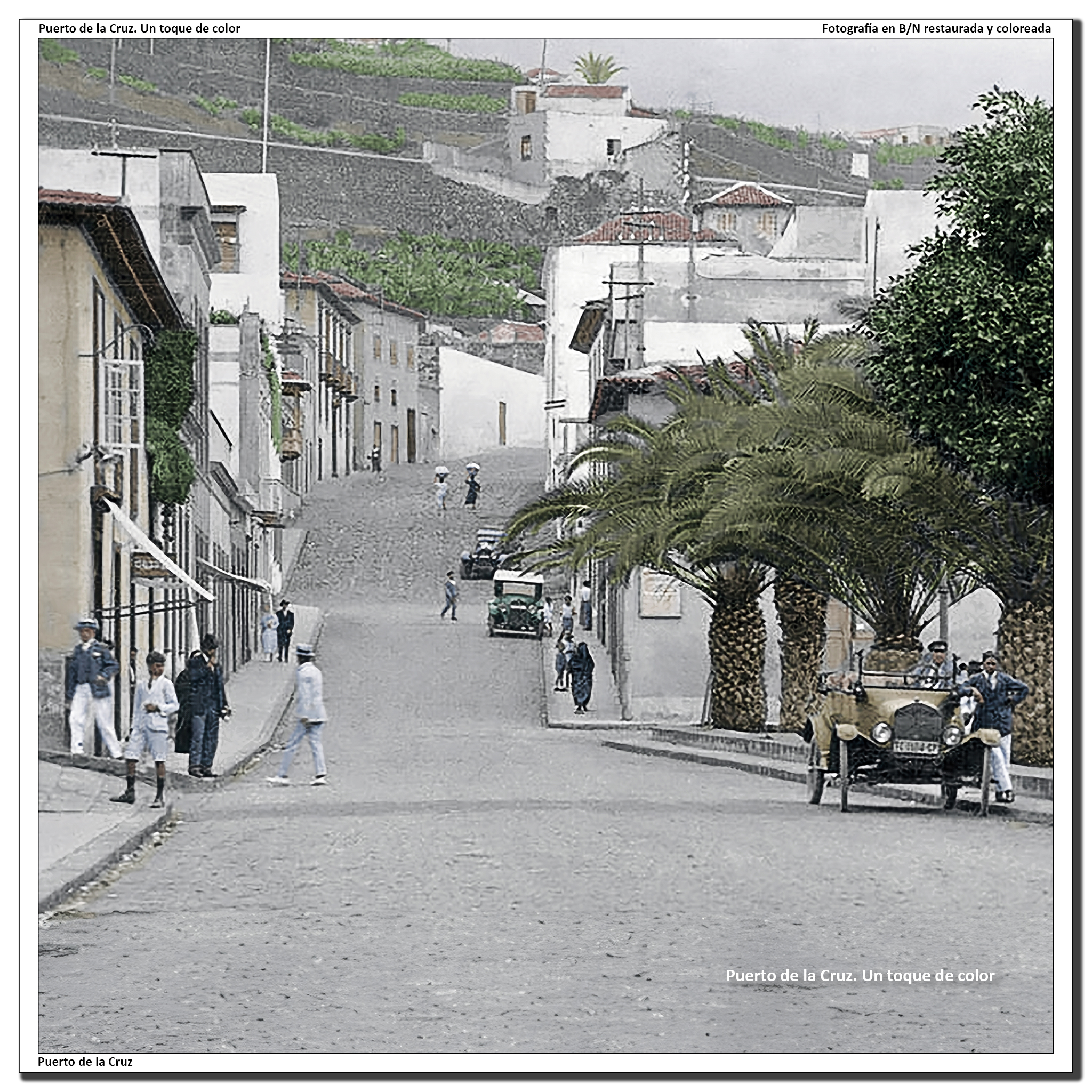 Calle Blanco y Plaza del Charco – 1920