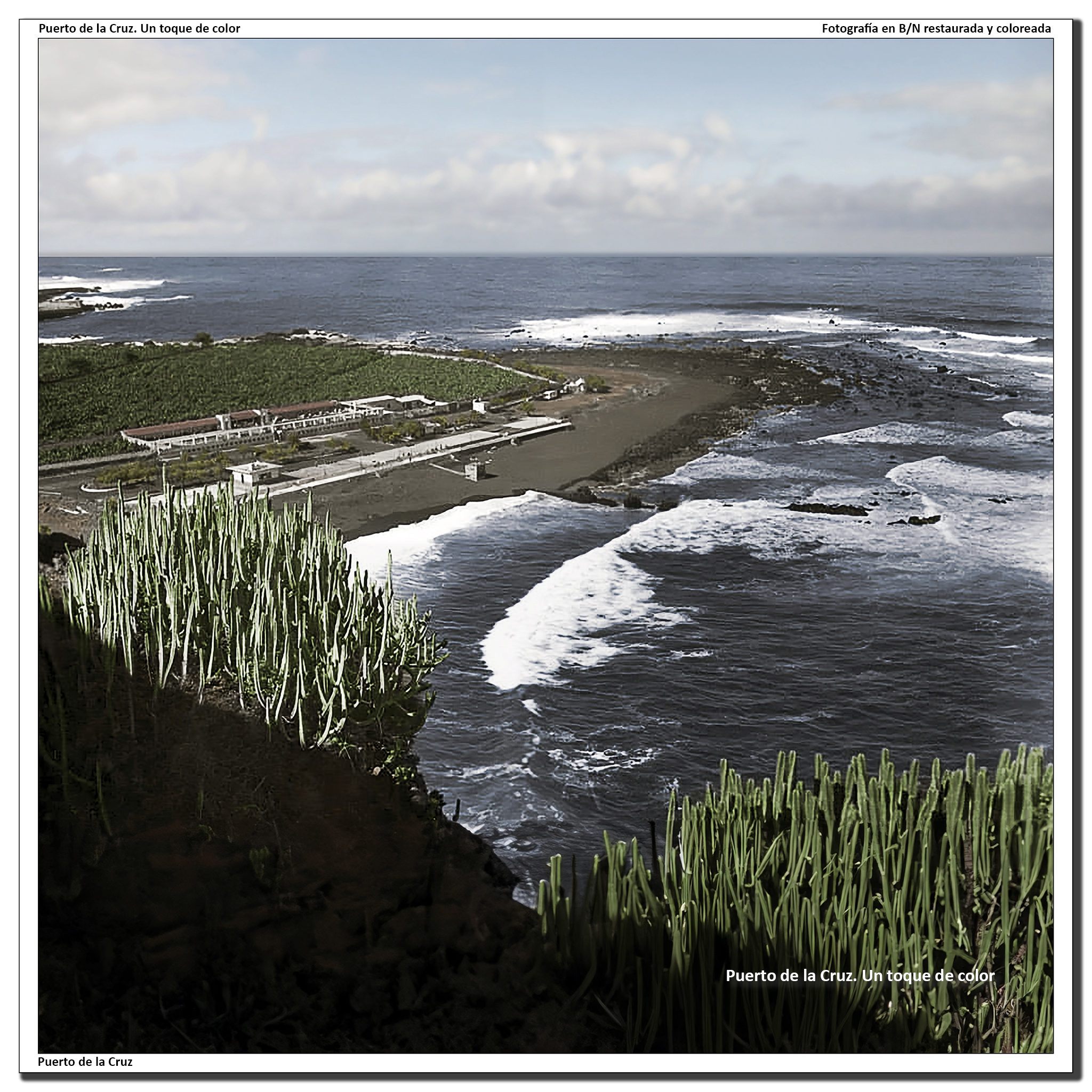Playa y bajíos de Martiánez – 1940