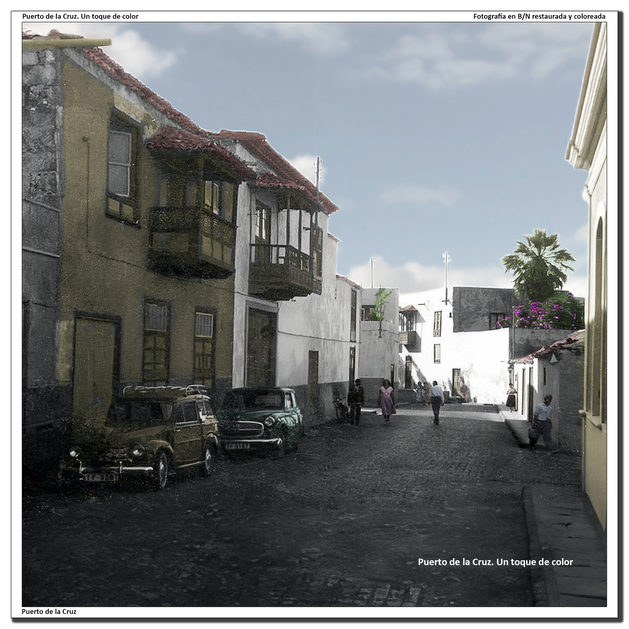 Punta del viento y calle santo Domingo – 1960