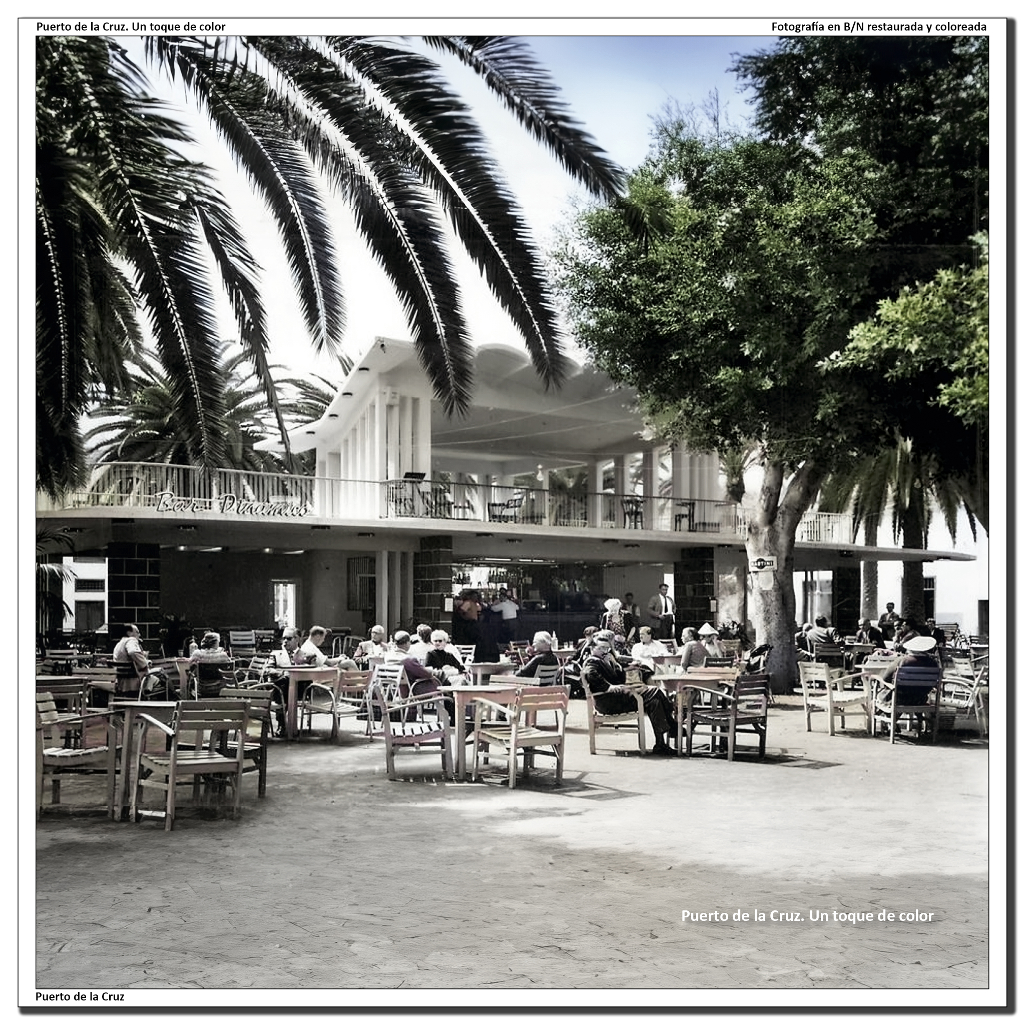 Bar Dinámico en la plaza del Charco – 1958