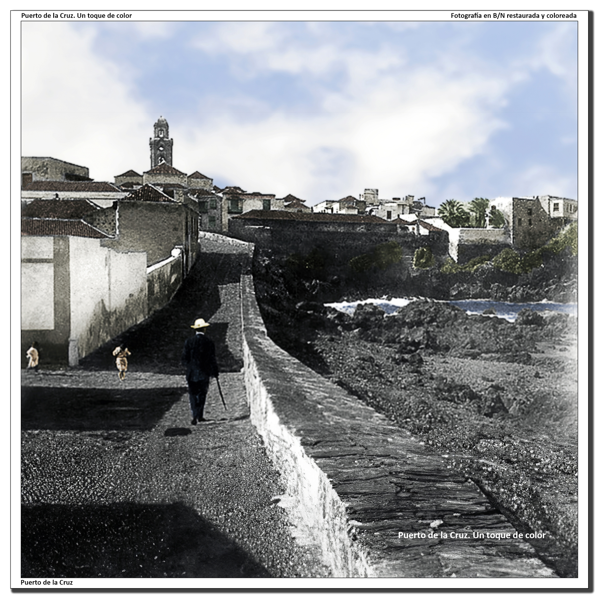 Paseo de san Telmo – 1900