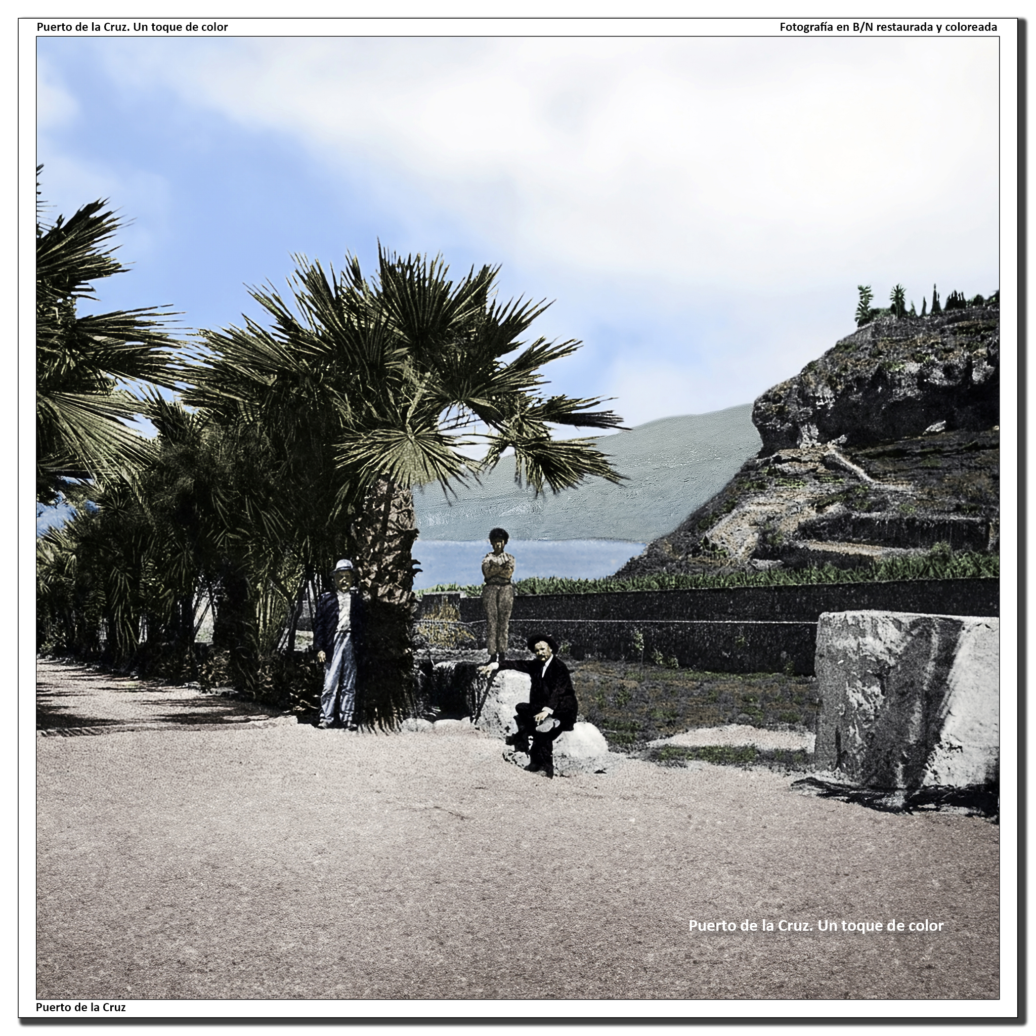 Paseo de las palmeras – 1910