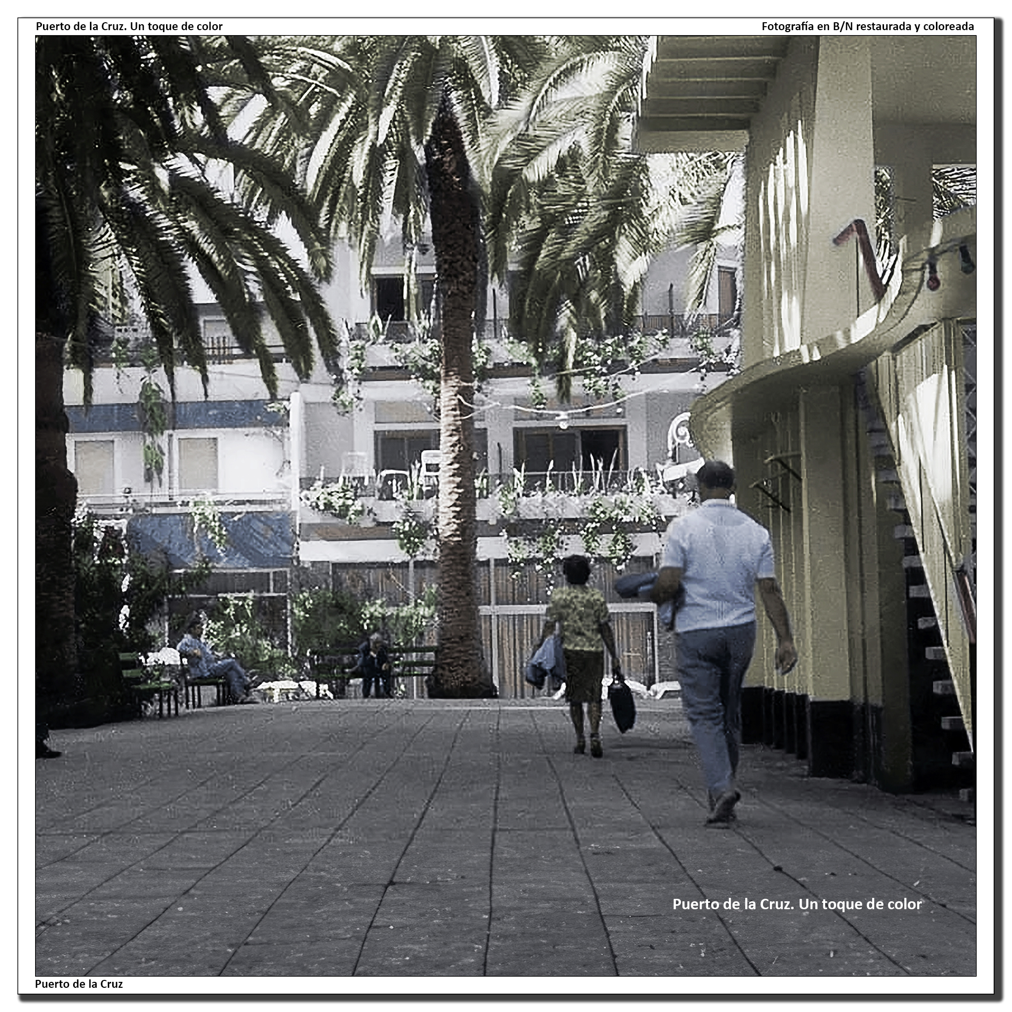Costado sur de la Plaza del Charco – 1968