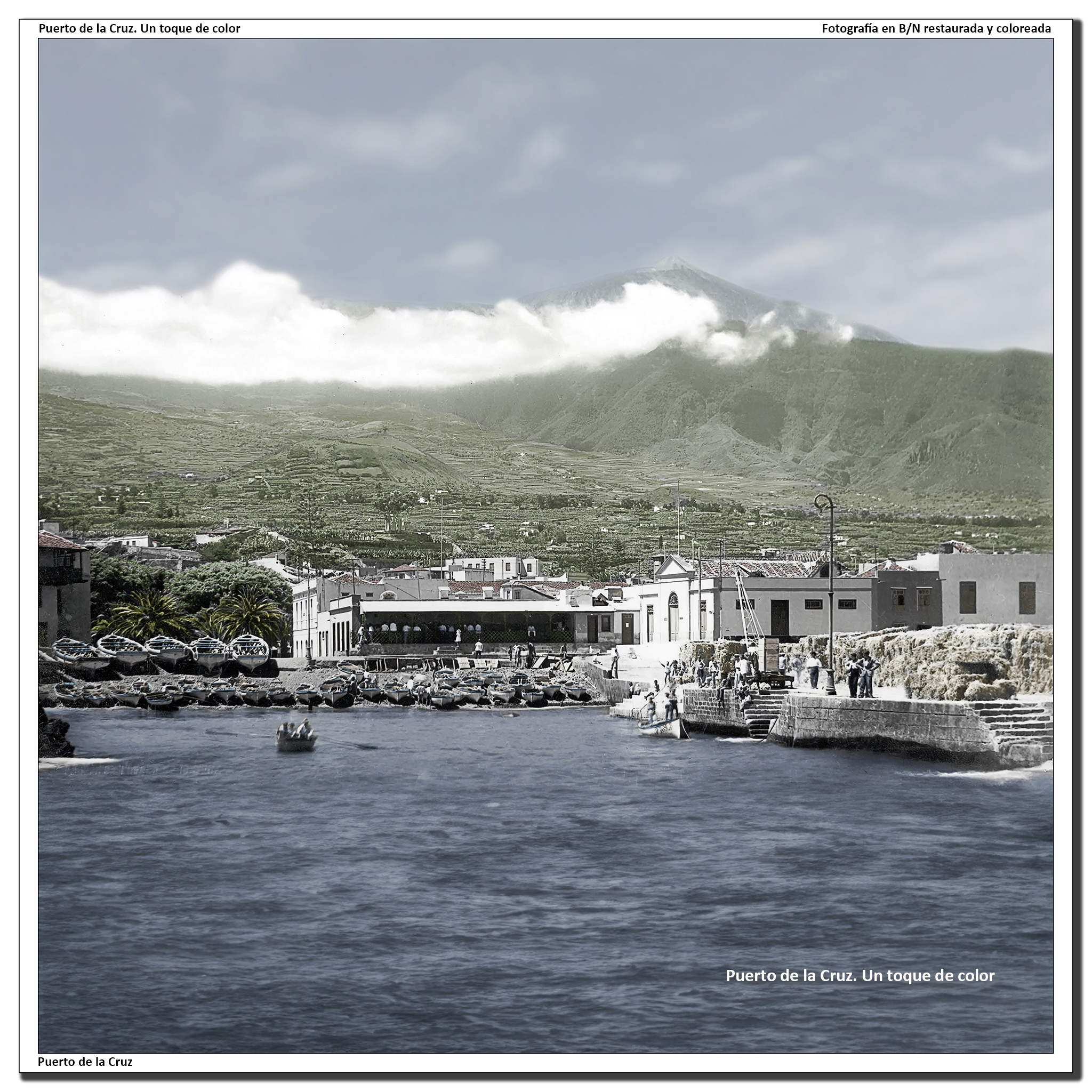 Panorámica del muelle – 1925
