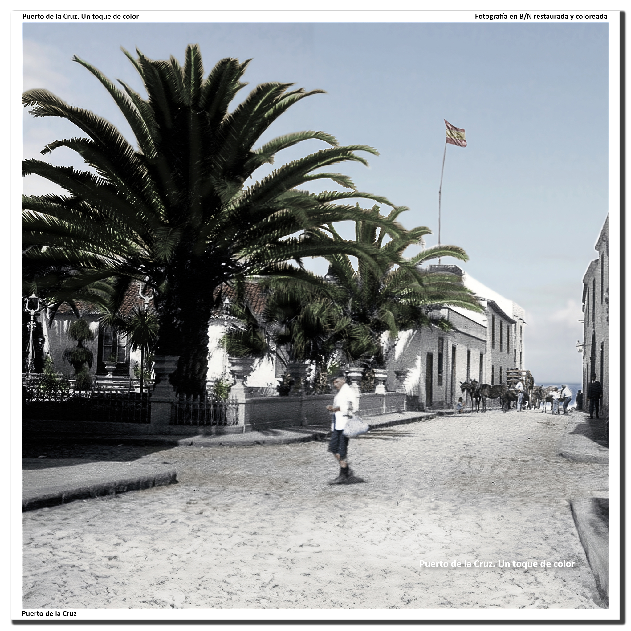 Calle san Juan y plaza Doctor Víctor Pérez – 1912