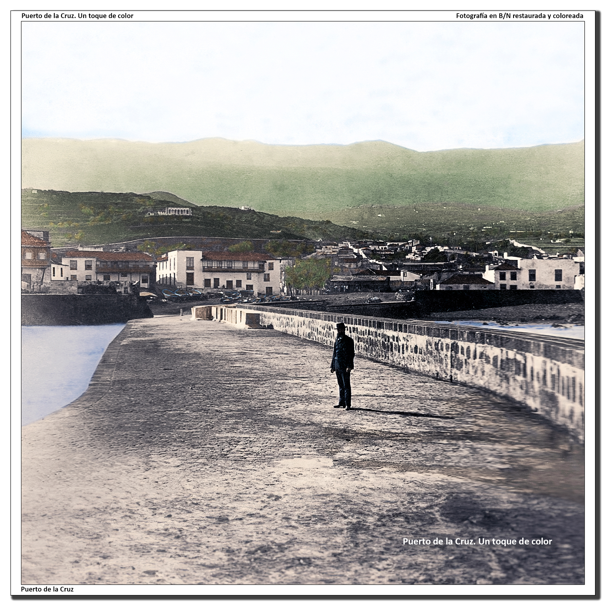 Panorámica desde el espigón del muelle – 1888