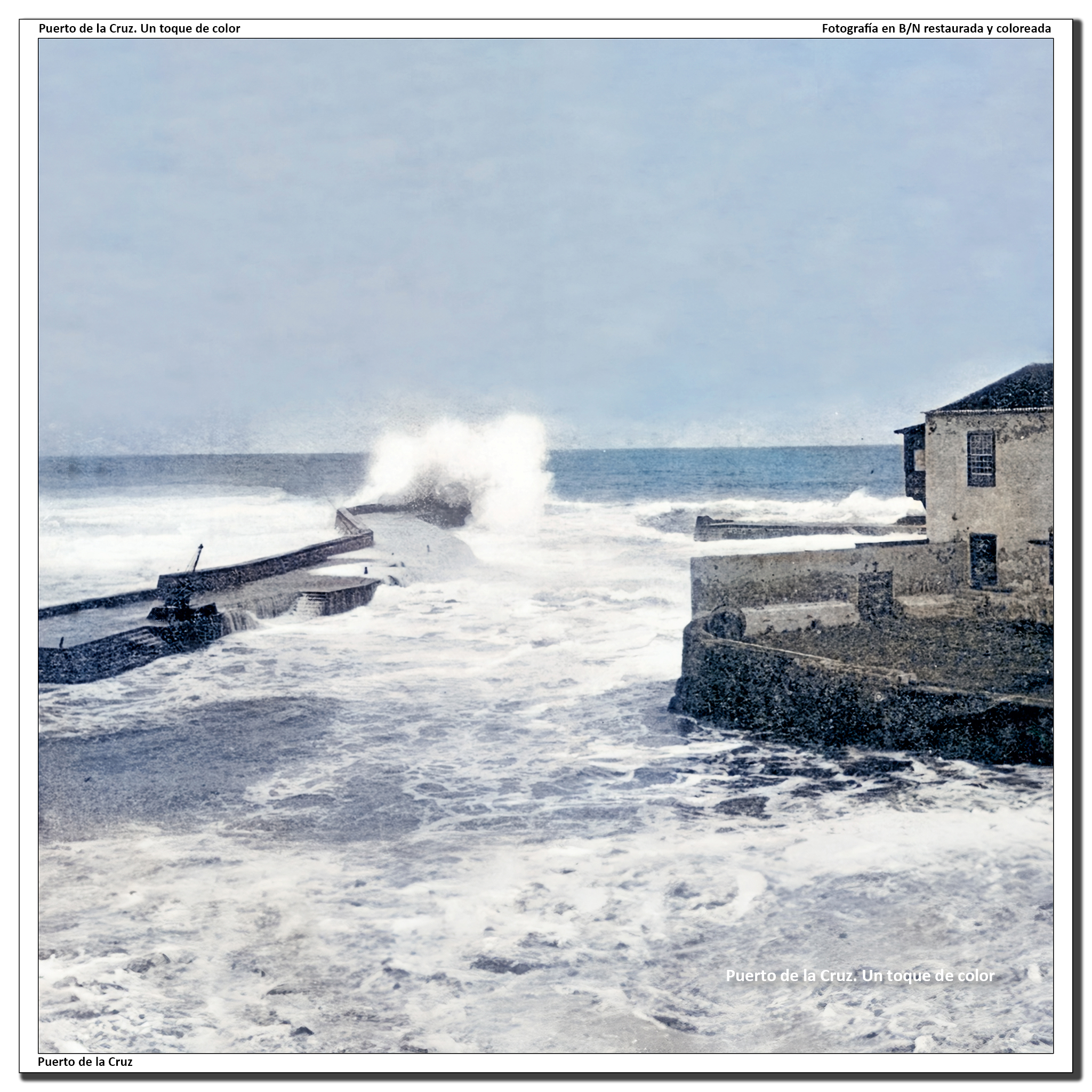 Muelle y casa de la real Aduana – 1890