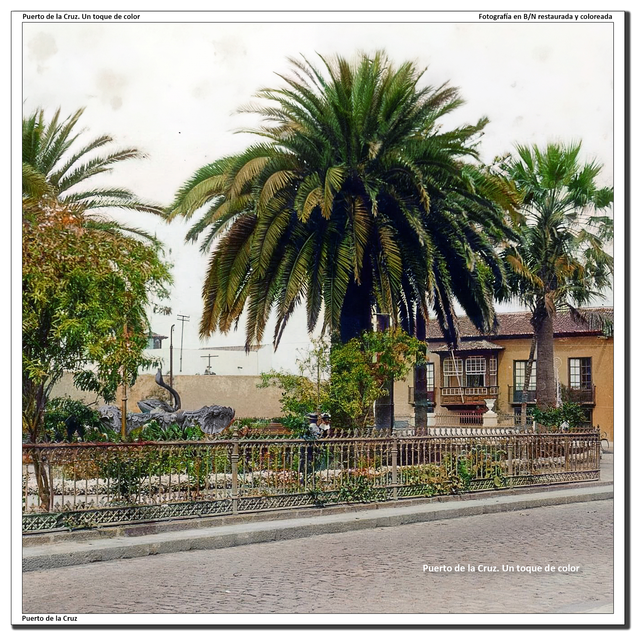 Plaza de la iglesia – 1930
