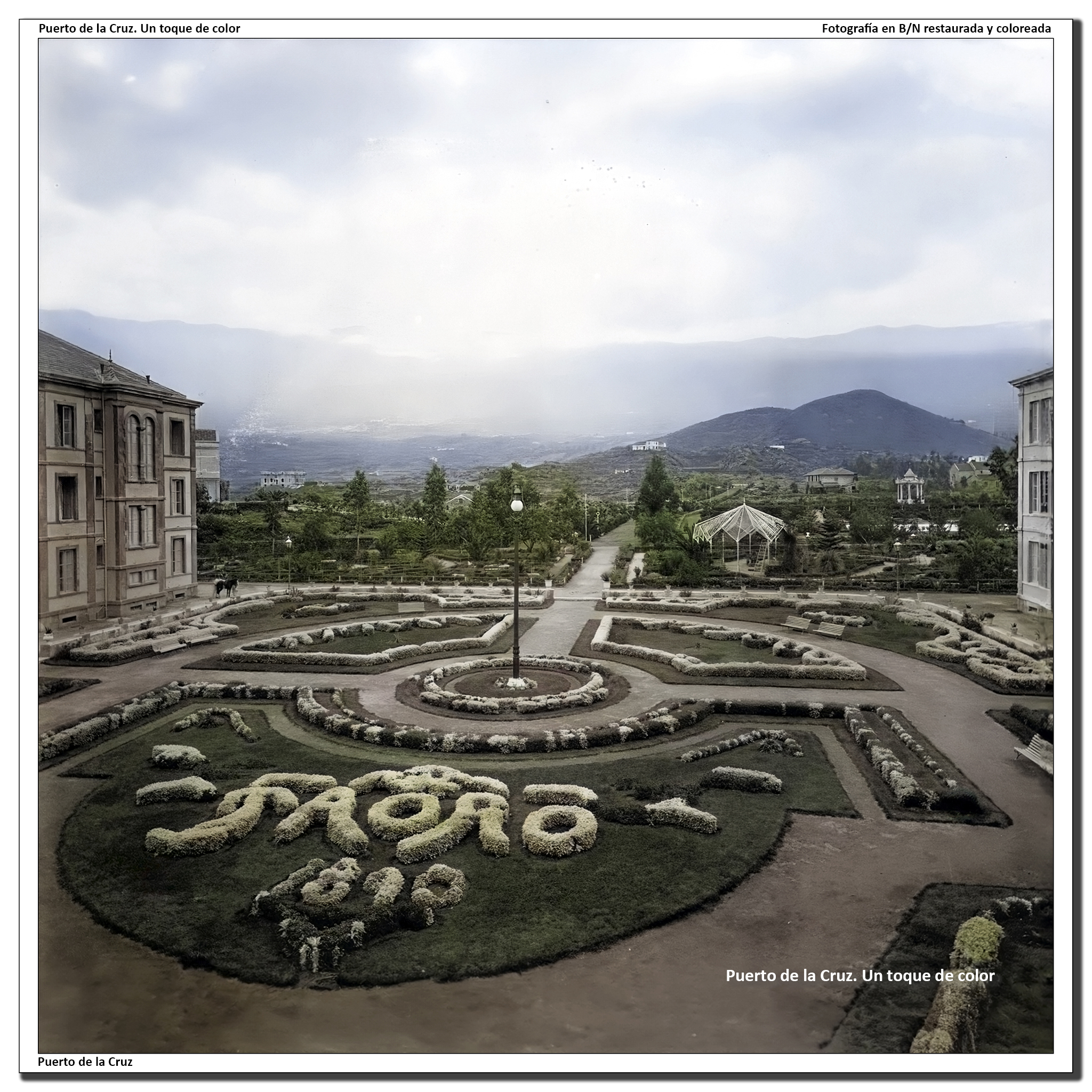 Jardines del hotel Taoro – 1893