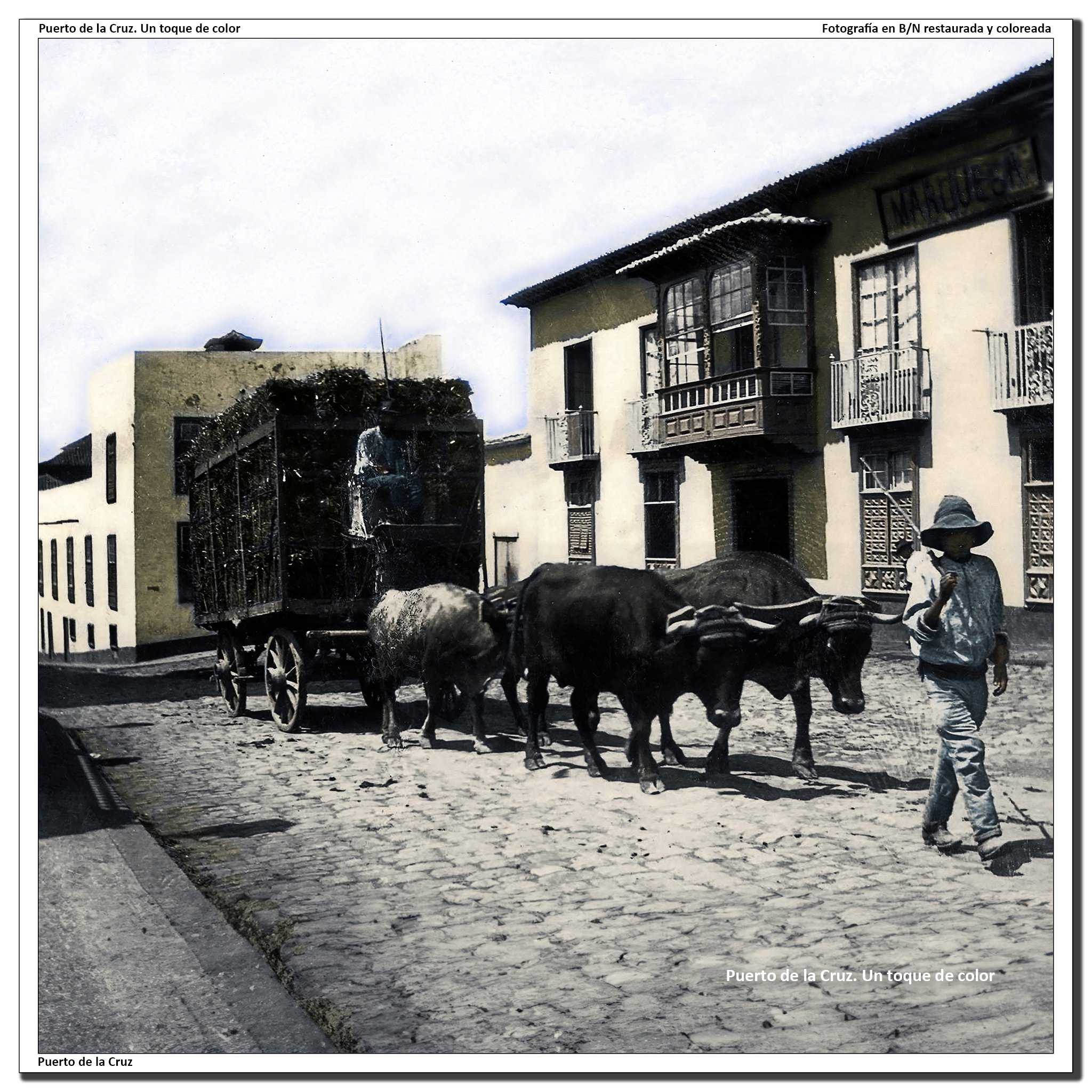 Calle Quintana y hotel Marquesa – 1900