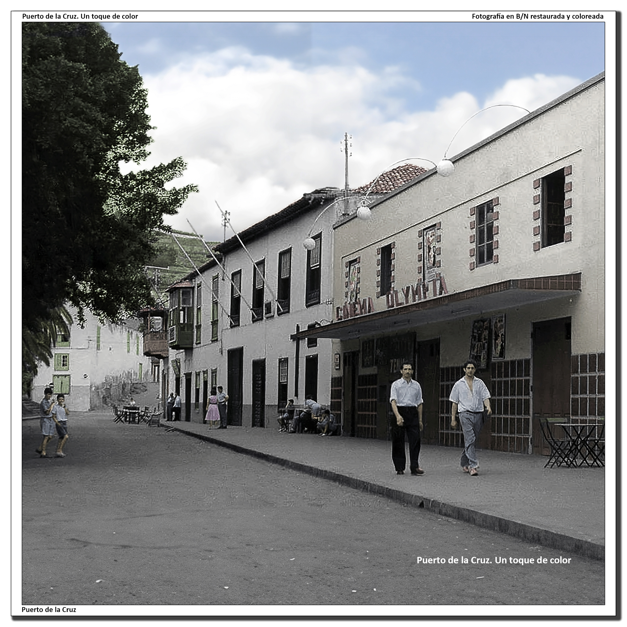 Plaza del Charco: Cinema Olympia – 1958