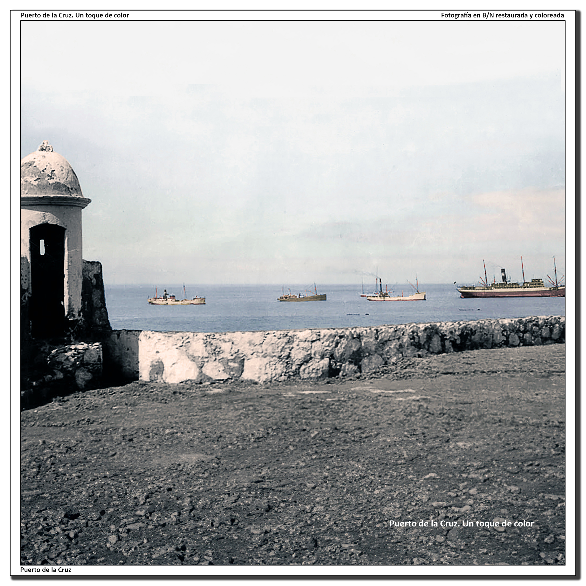 Limpio del Rey desde la Fortaleza de San Telmo – 1912