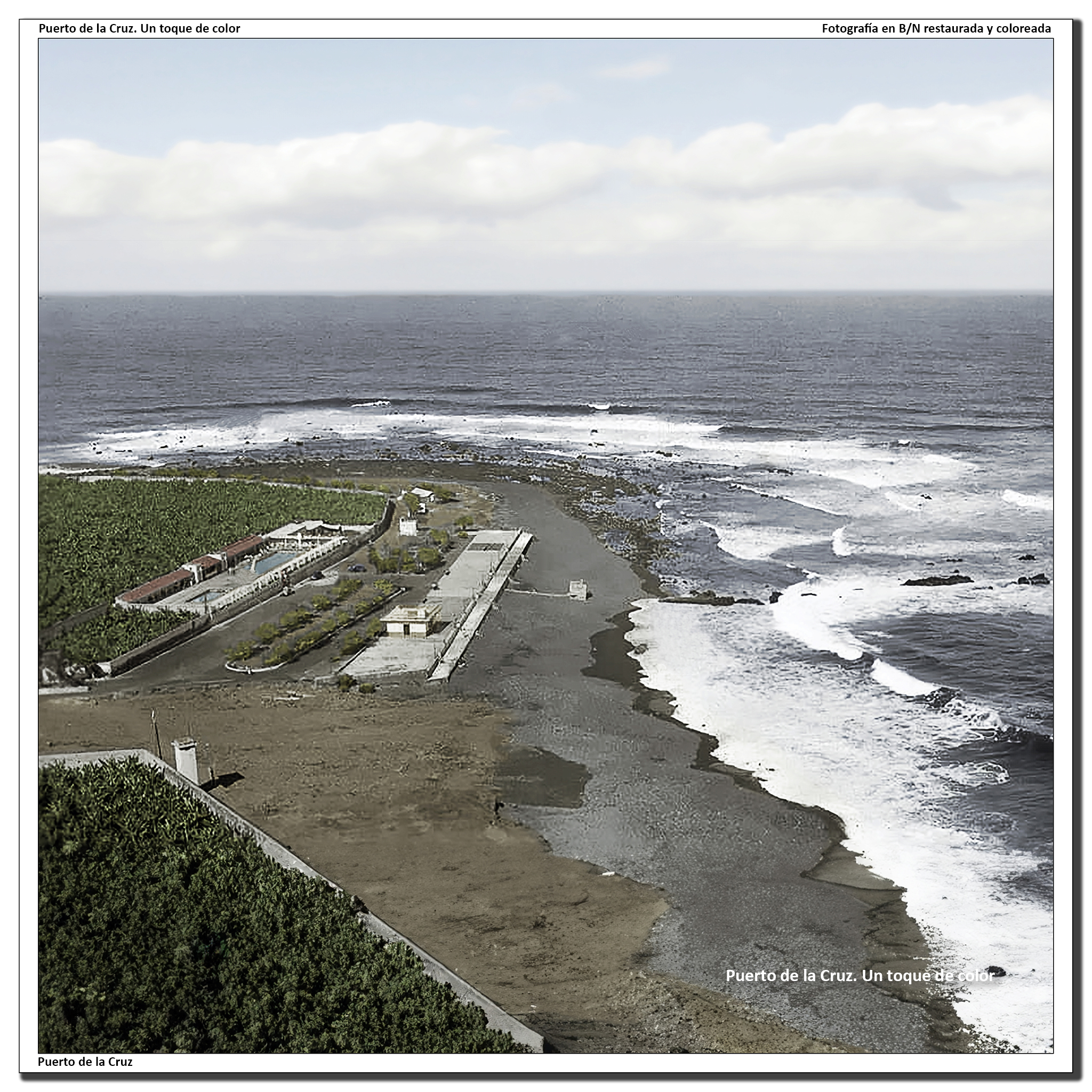 Playa y Piscinas de Martiánez – 1940