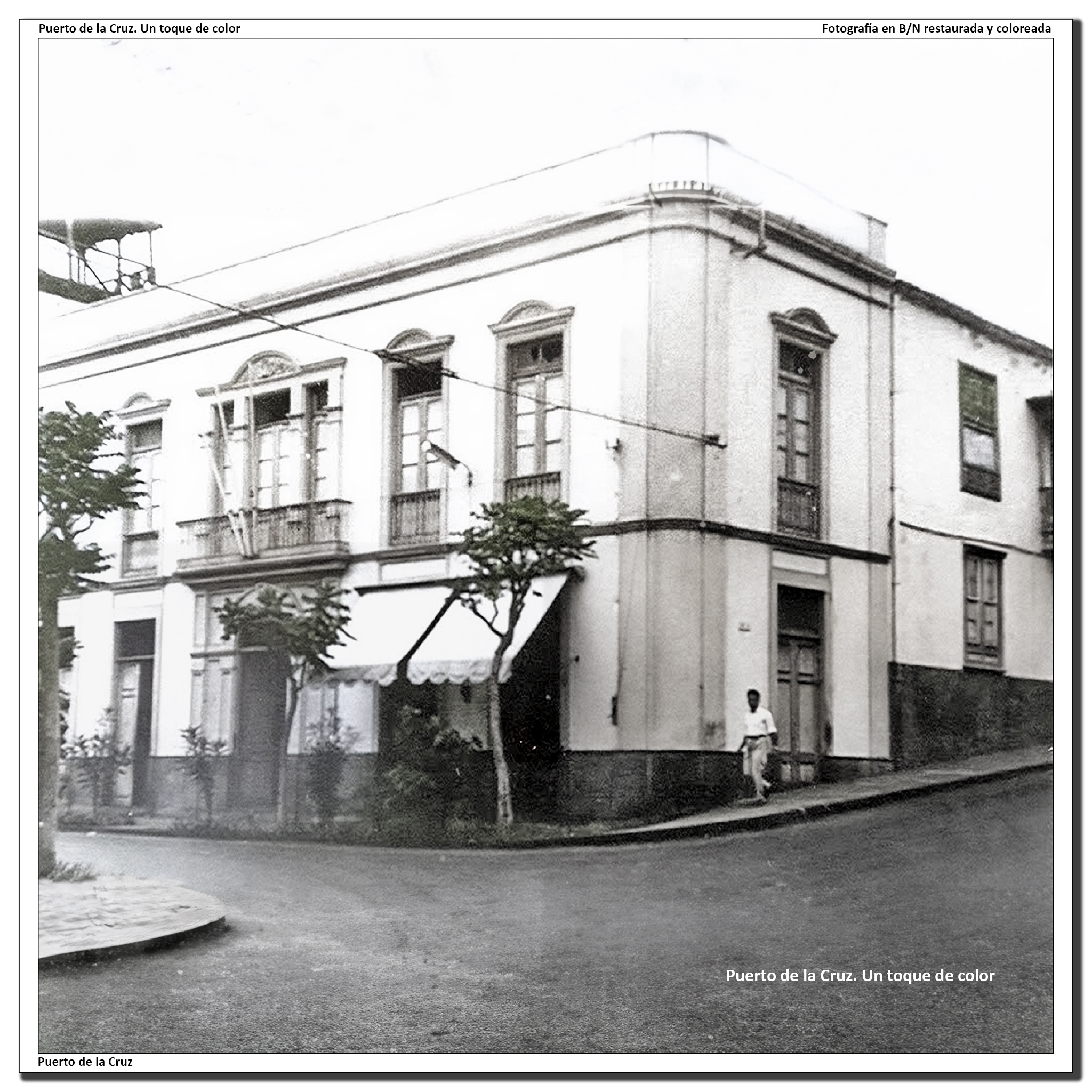 Antiguo edificio del ayuntamiento en calle Iriarte – 1960