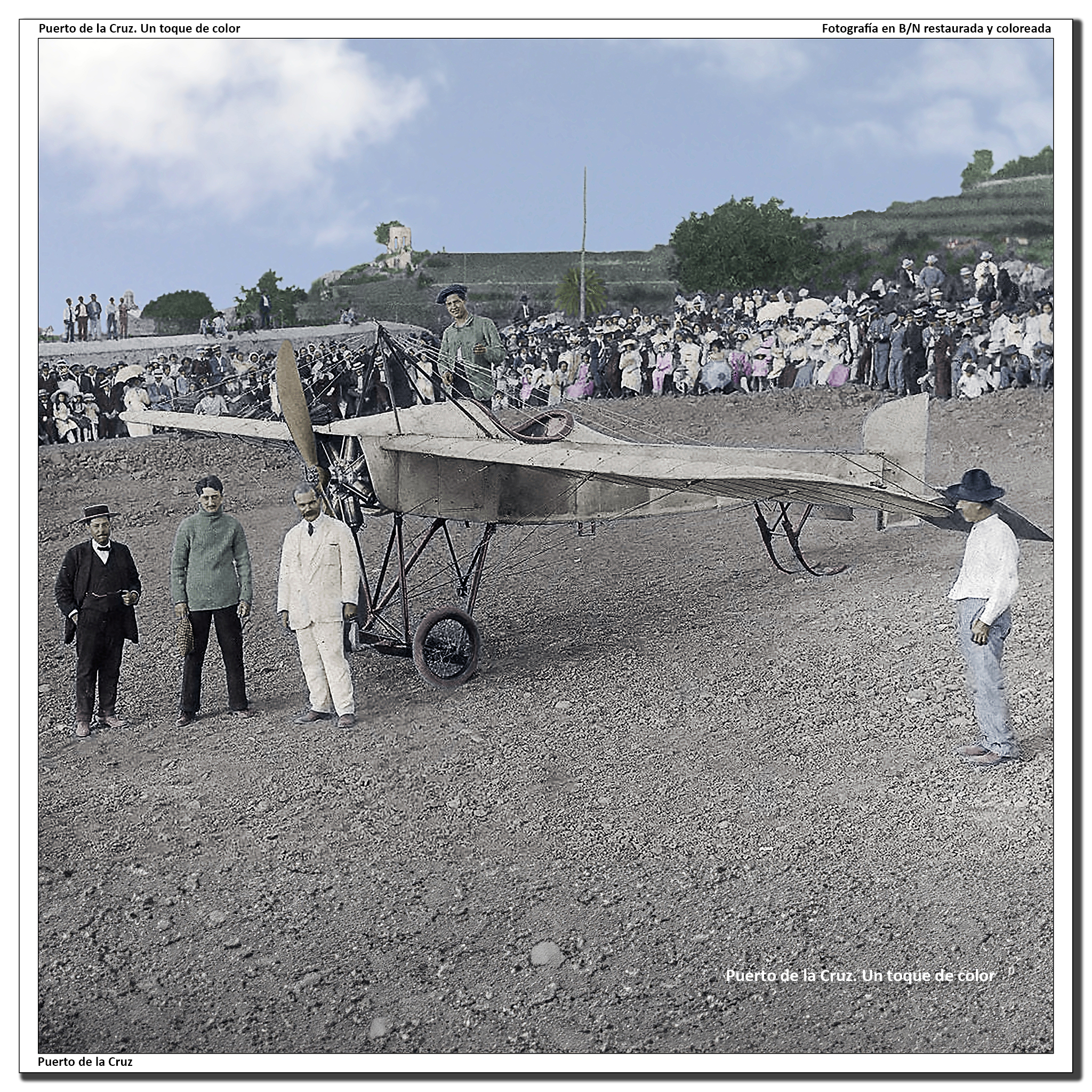 Barranco San Felipe – Maurice Poumet y su Monoplano Borel – 1913