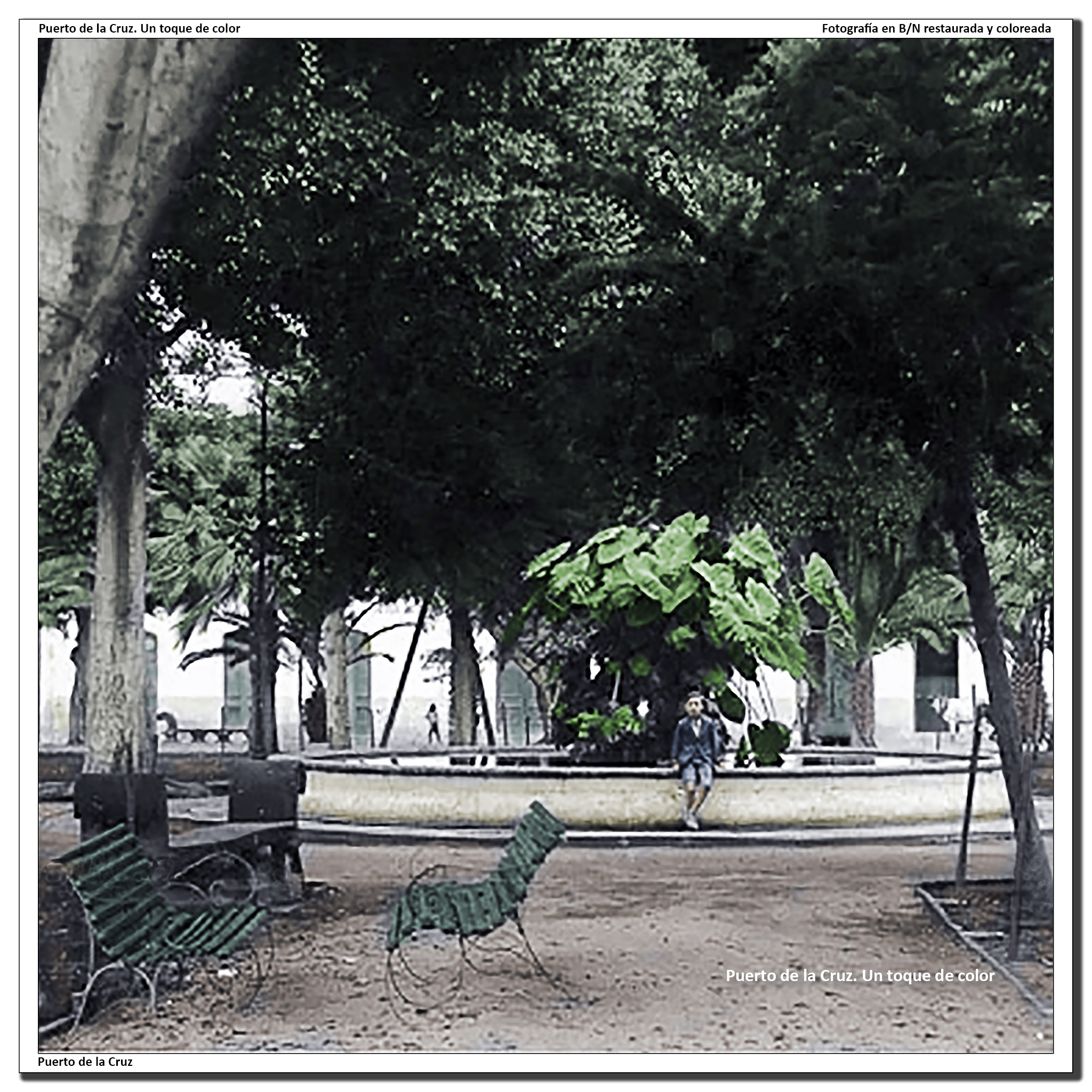 Plaza del Charco y su pila – 1926