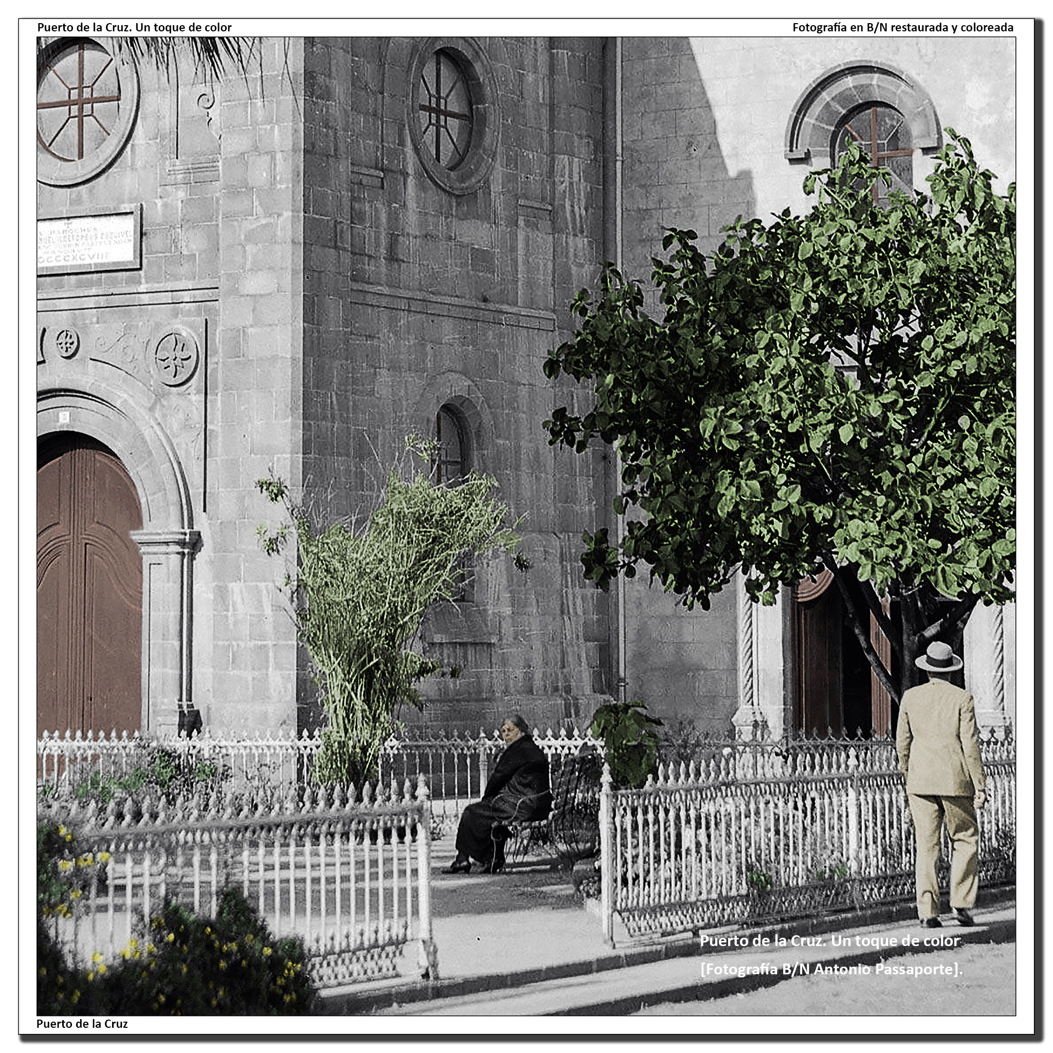 Plaza de la iglesia – 1931