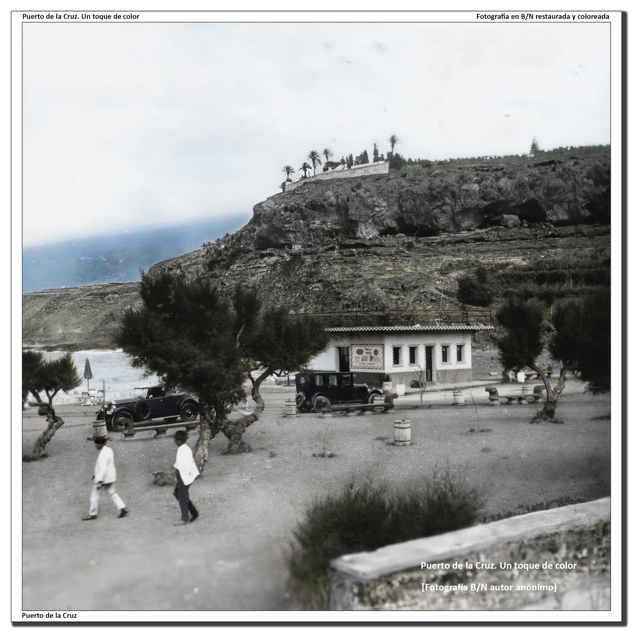Terraza, Caseta y Ladera de Martiánez – 1934