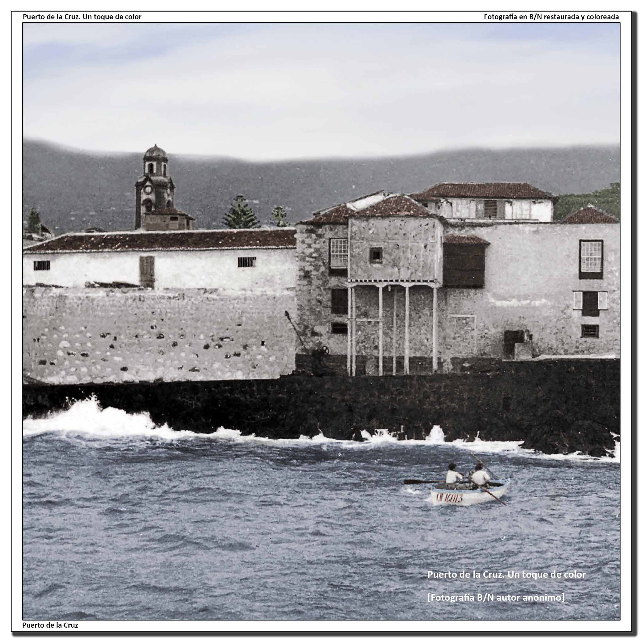 Entrando por la bocana del muelle – 1936