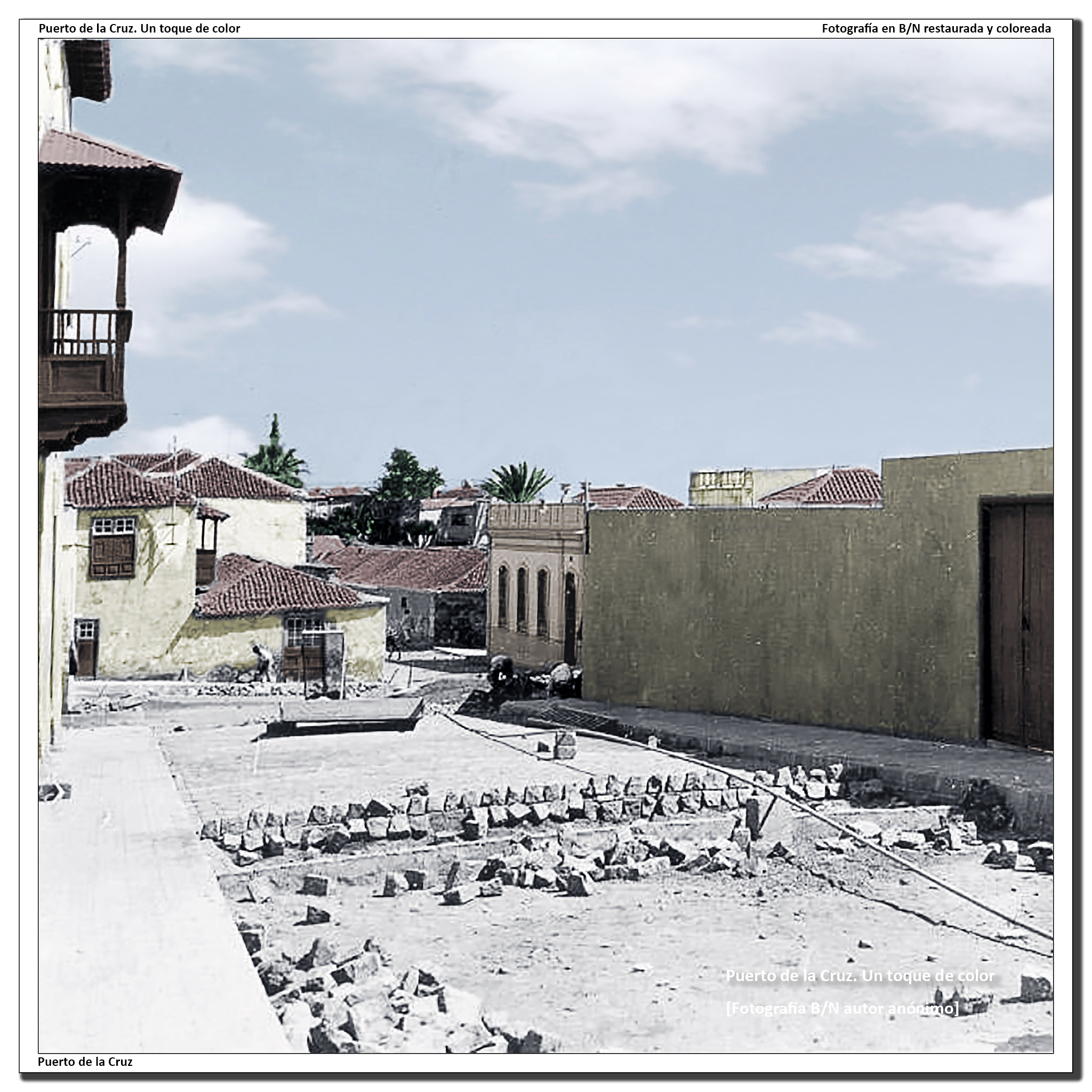 Calle Zamora y Punta del viento – 1935