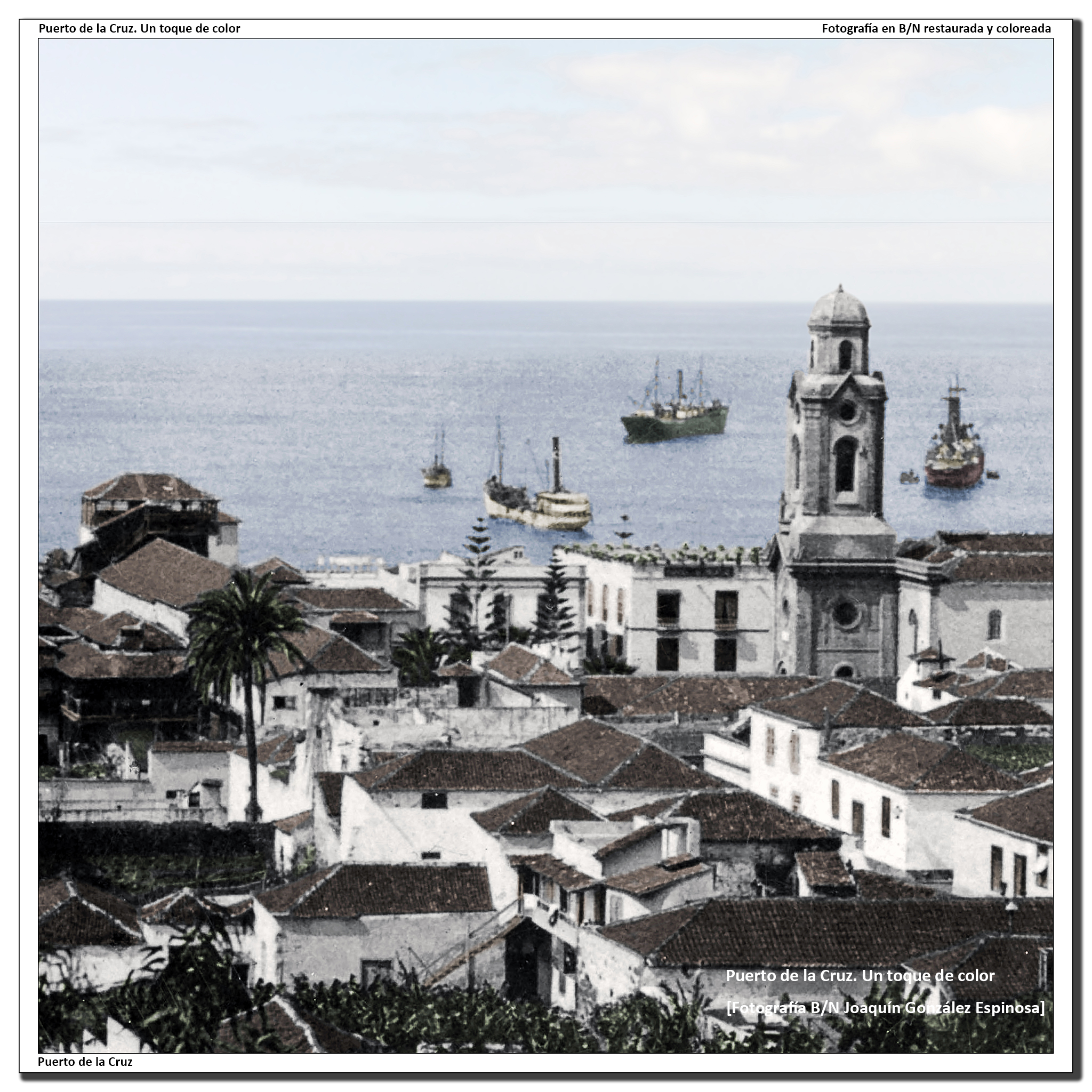 Vista parcial desde el Taoro – 1920