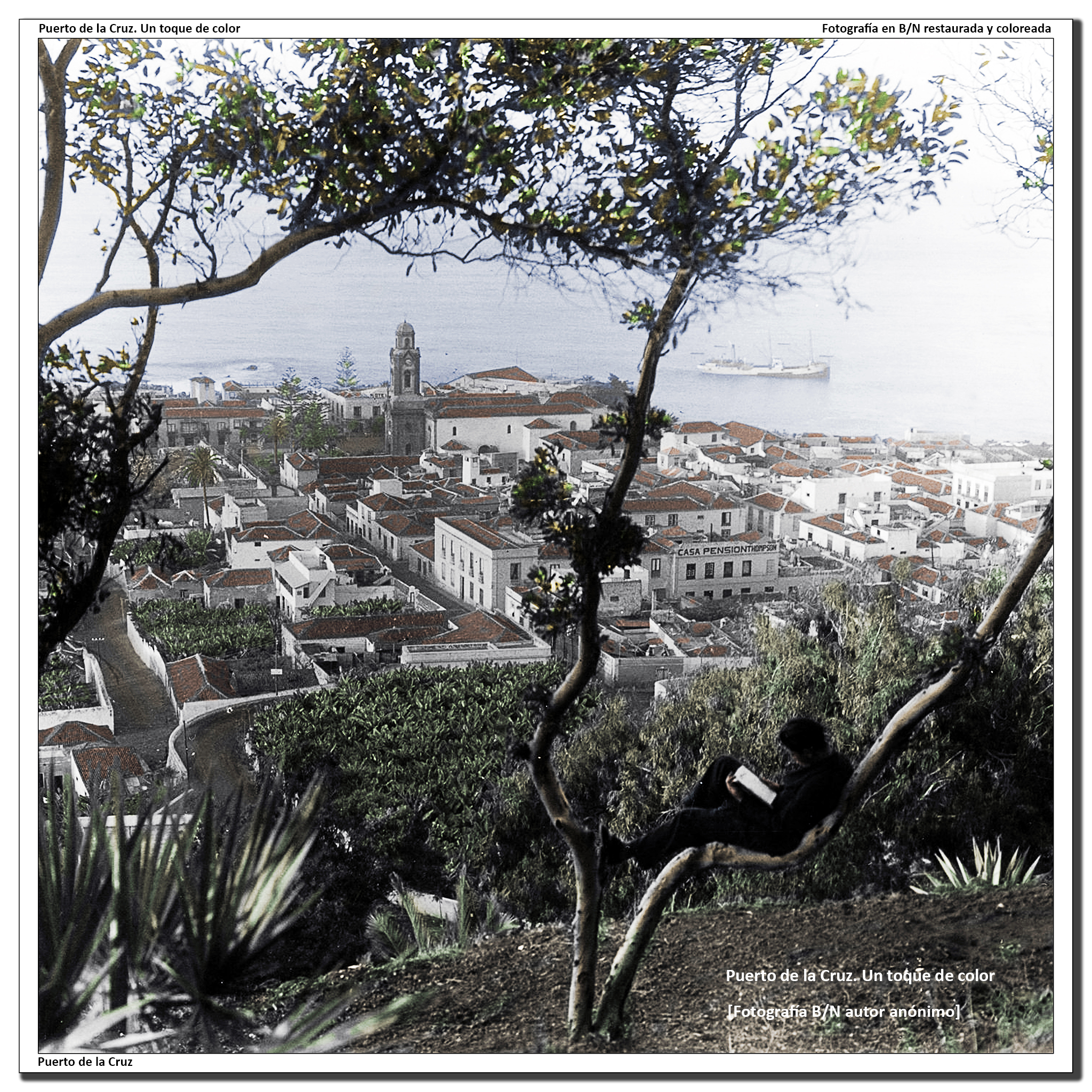 Vista parcial desde el Taoro – 1932