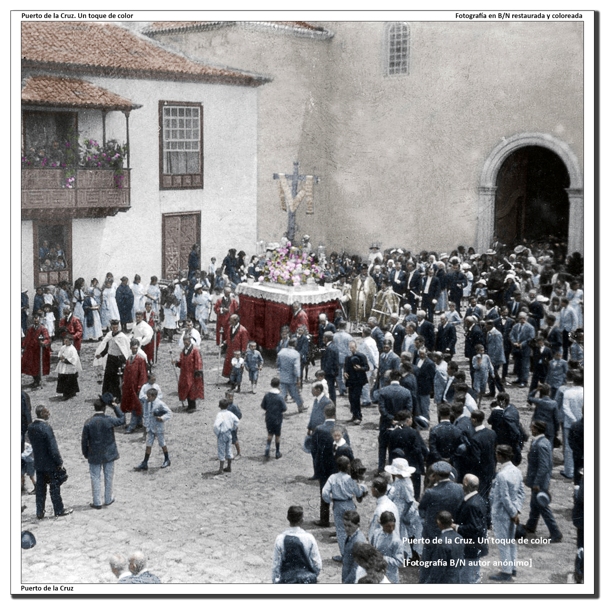 Celebración del día de la Cruz y constitución del municipio – 1905