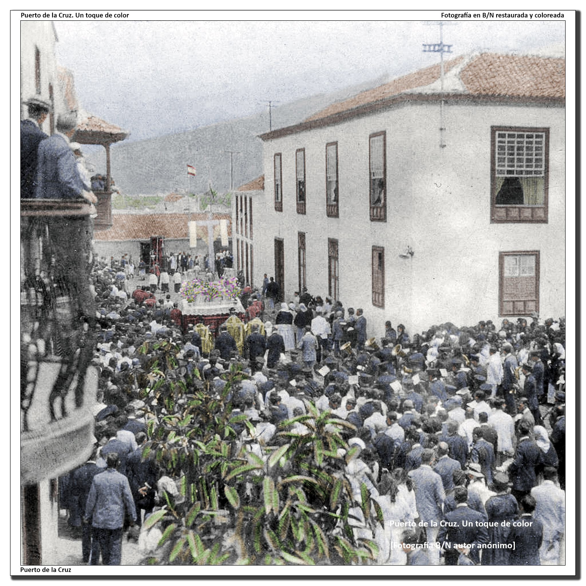 Celebración del día de la Cruz y constitución del municipio – 1905