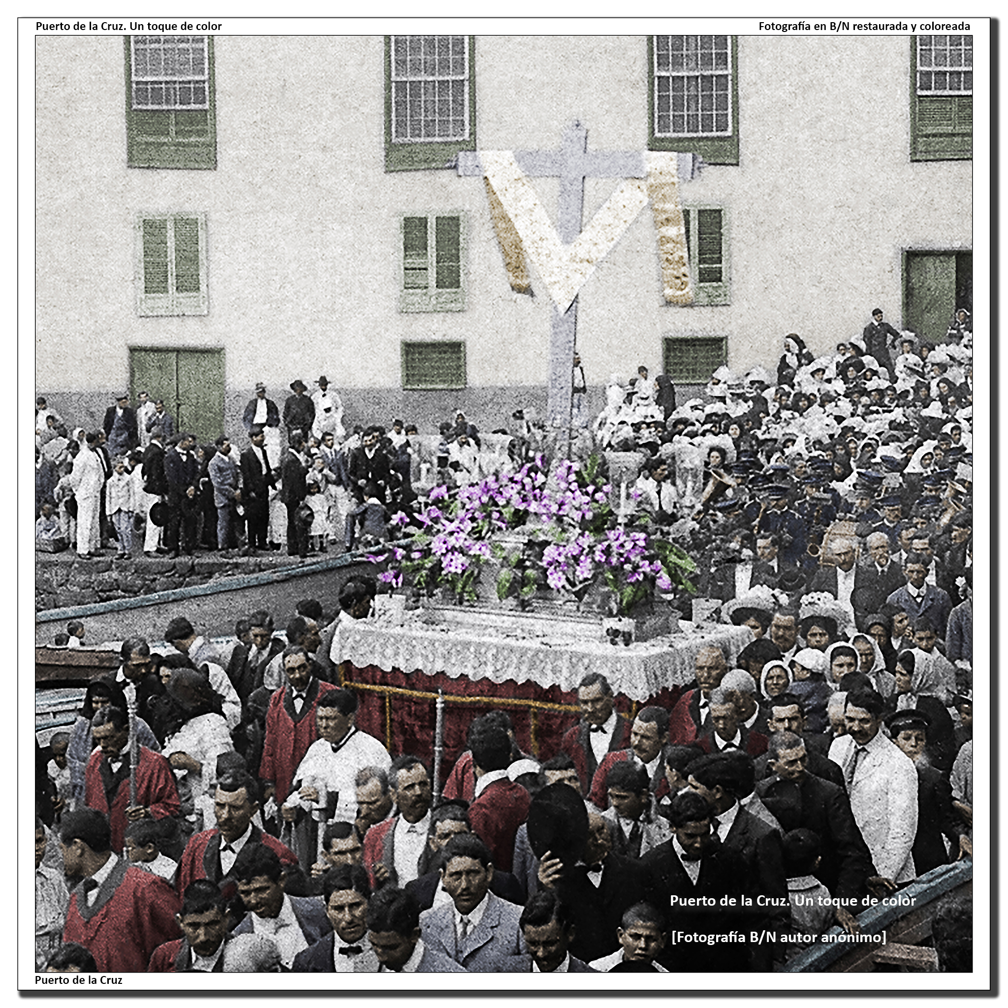 Celebración del día de la Cruz y constitución del municipio – 1900