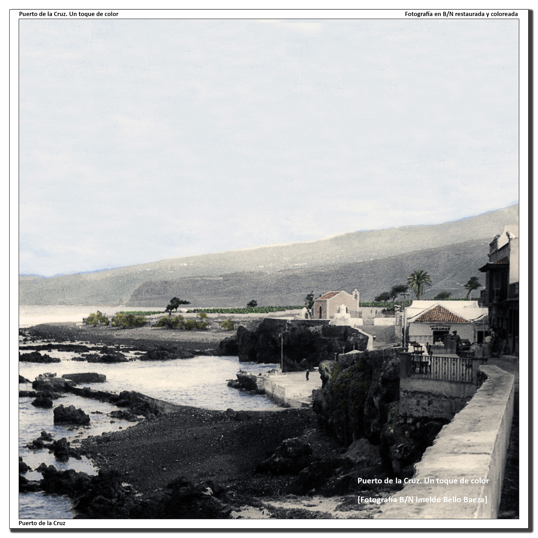 Bajío de san Telmo y Llanos de Martiánez – 1950
