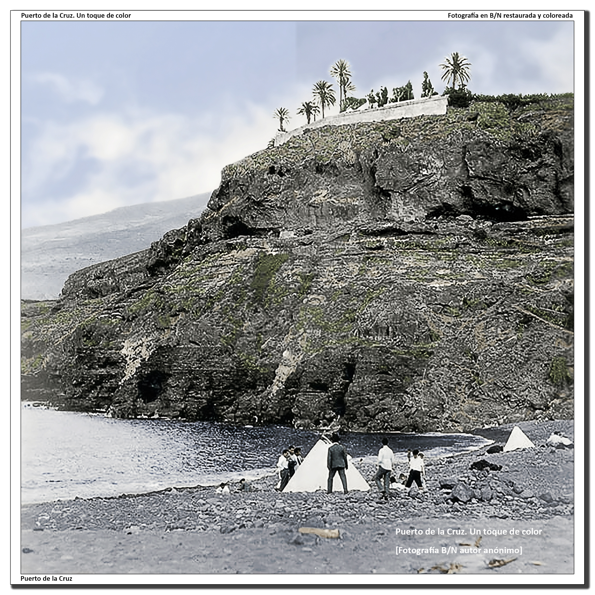 Ladera y Playa de Martiánez – 1926