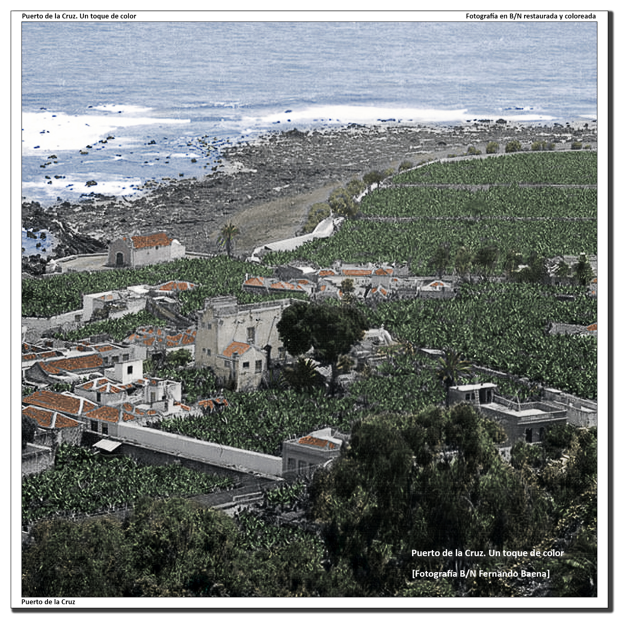 Vista parcial desde el Taoro – 1930