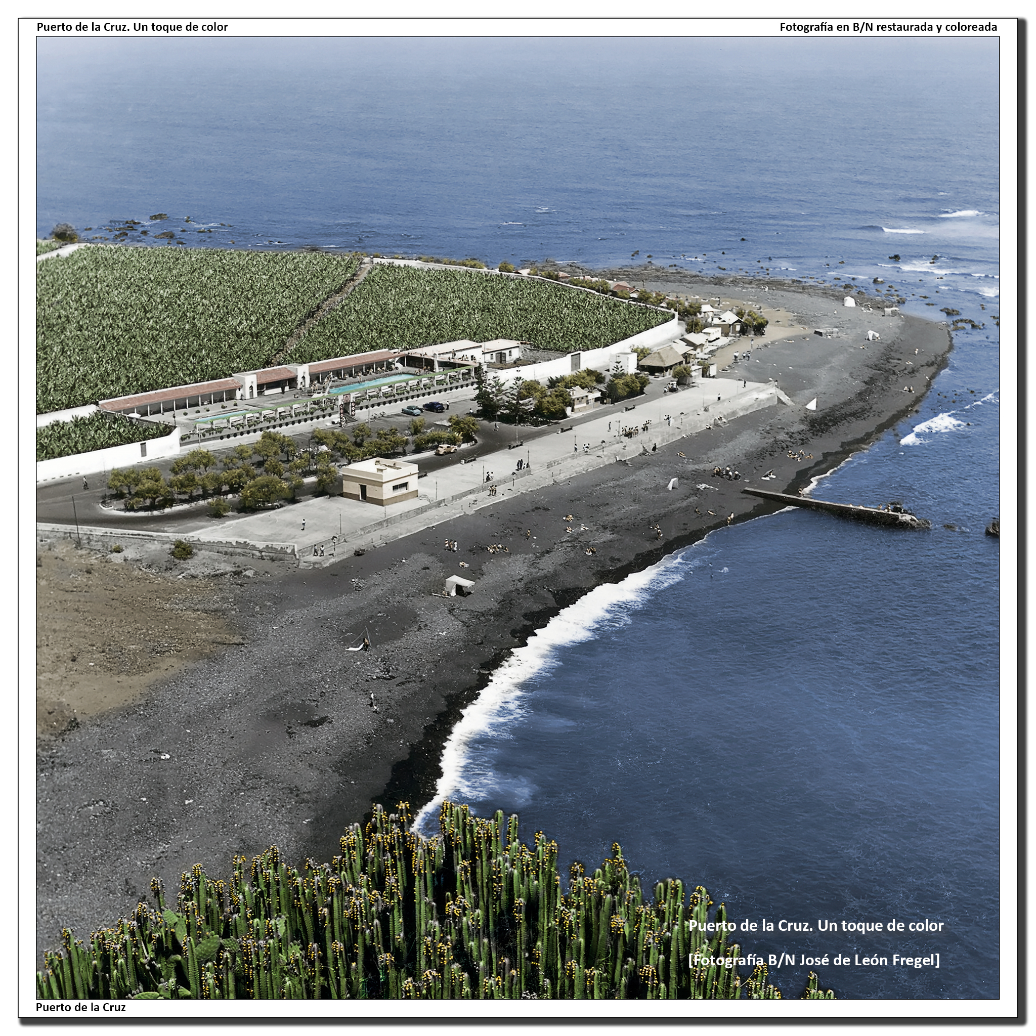 Playa de Martiánez – 1950