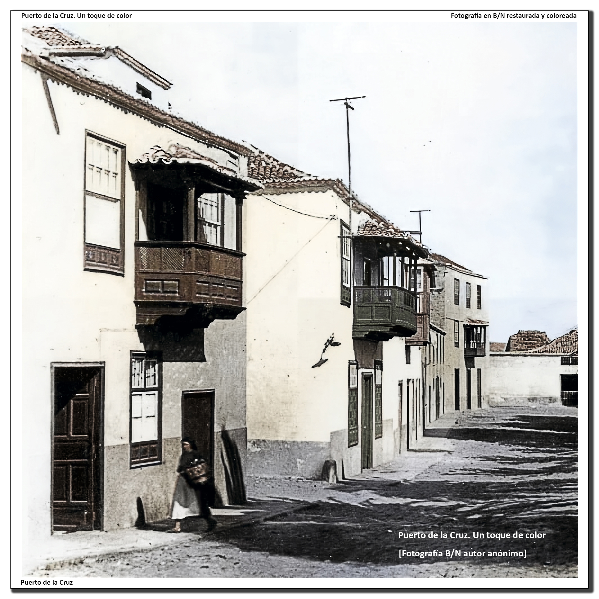 Costado oeste de la Plaza del Charco – 1925