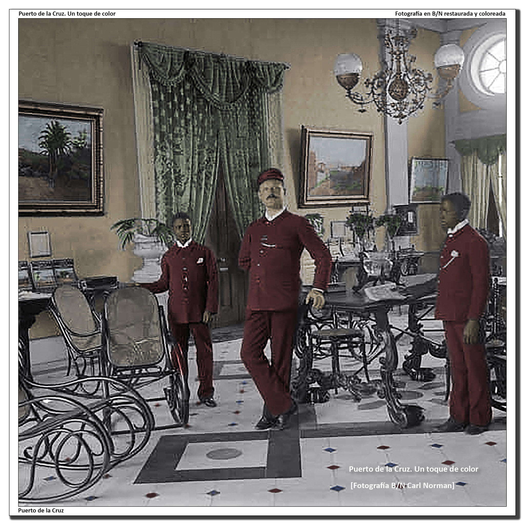 Vestíbulo del hotel Taoro – 1893
