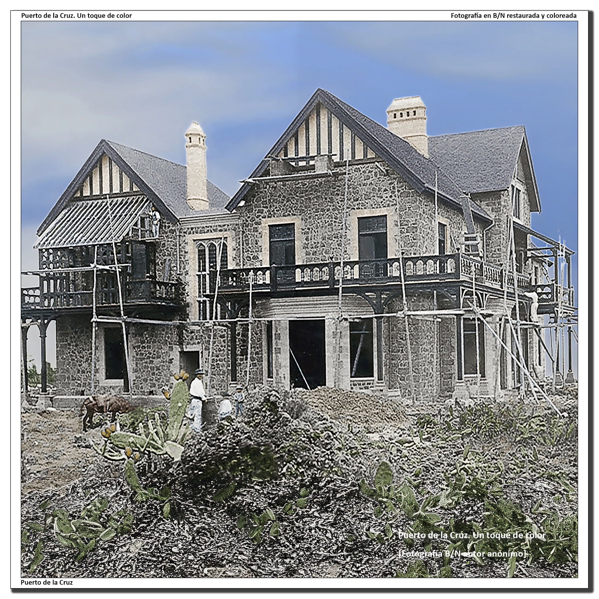 Construcción del palacete El Robado – 1893