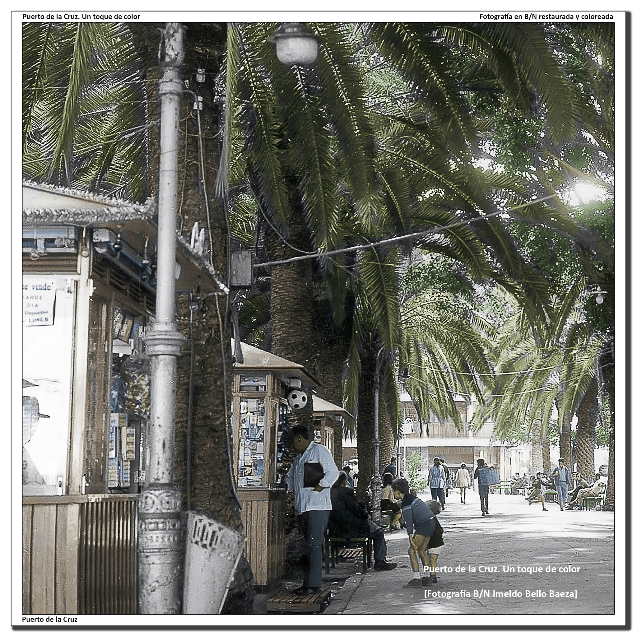 Costado oeste de la Plaza del Charco – 1968