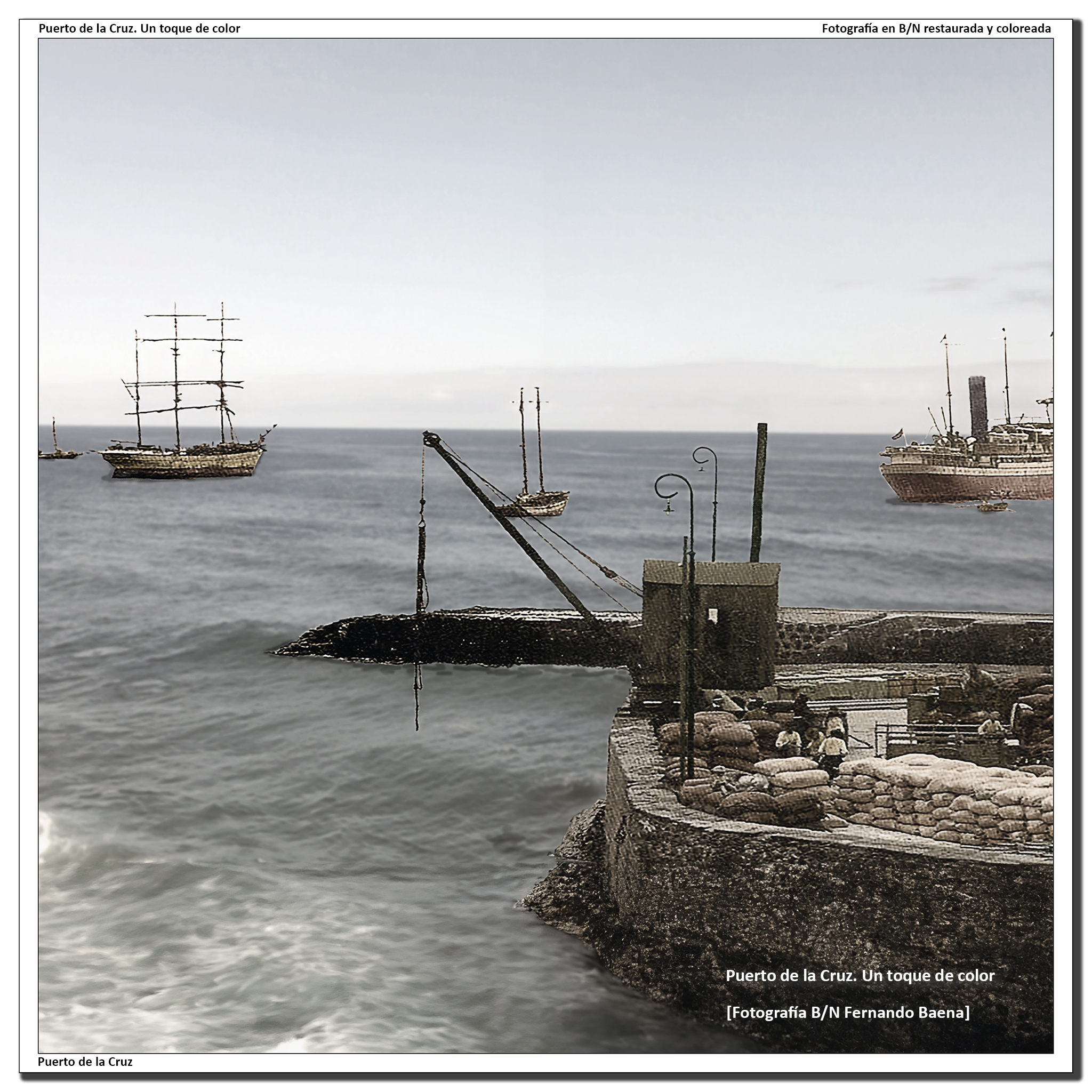 Limpio de las Carabelas y muelle – 1925