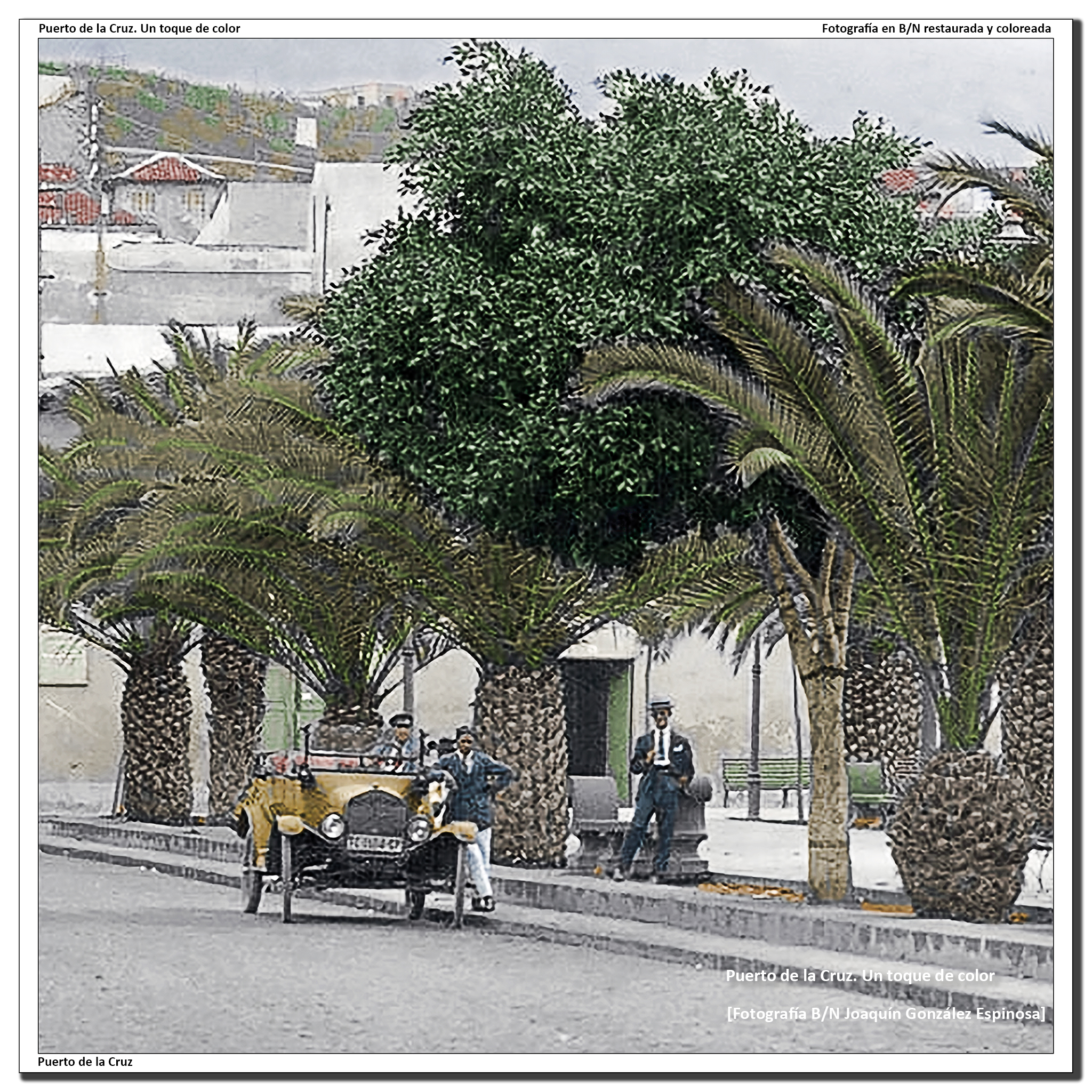 Costado este de la Plaza del Charco – 1920