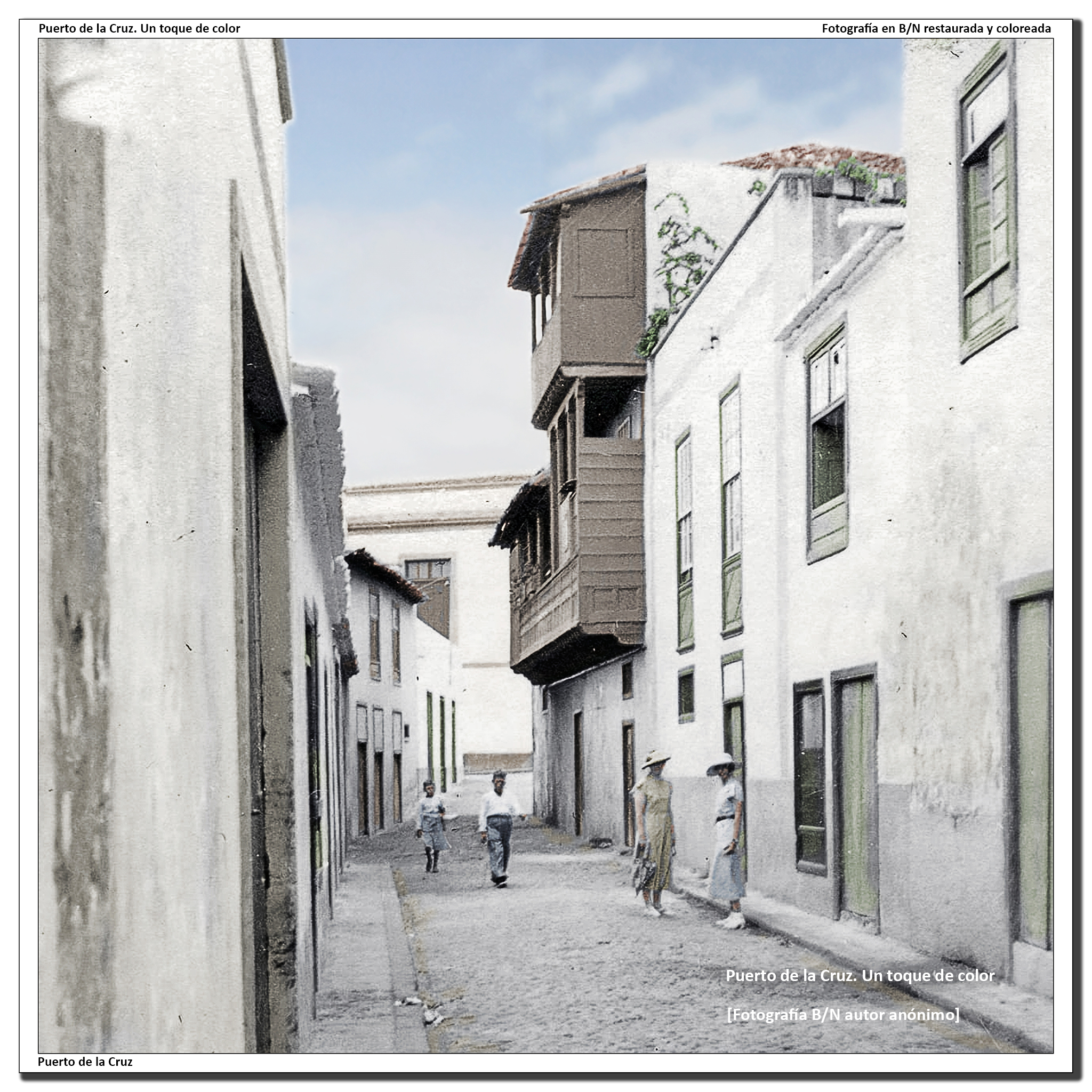Calle Las Lonjas – 1930