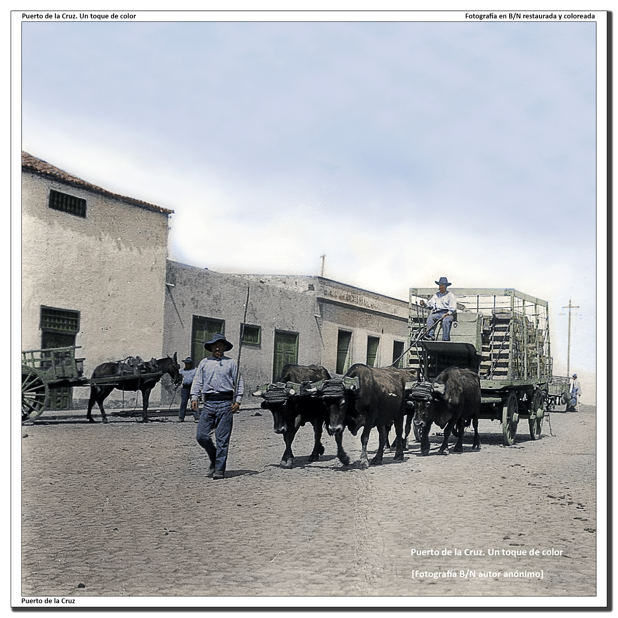 Calle La Marina – 1912