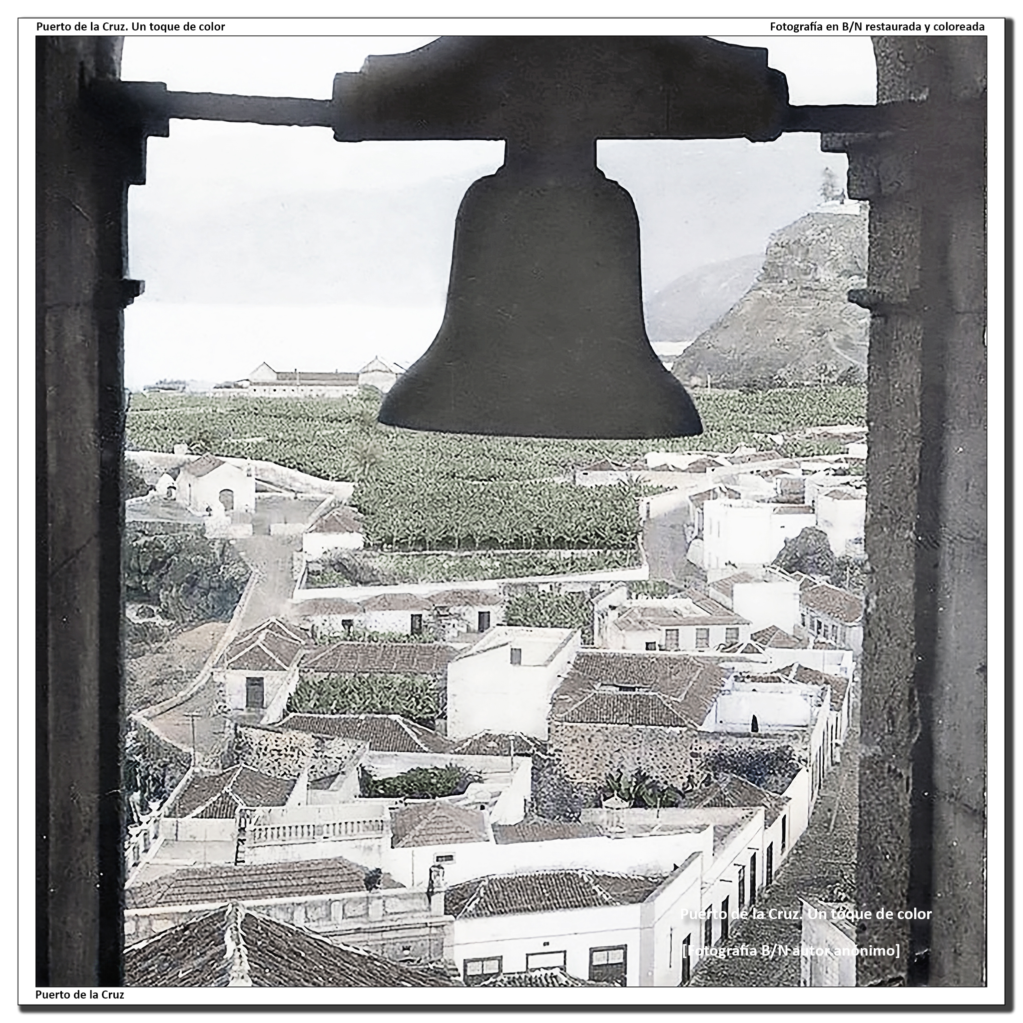 Panorámica desde el campanario de la iglesia – 1920